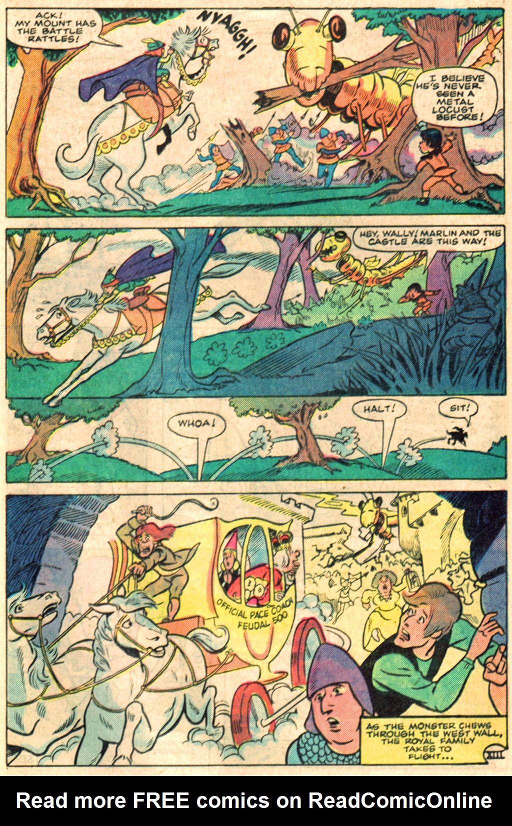 Read online Wally the Wizard comic -  Issue #1 - 14