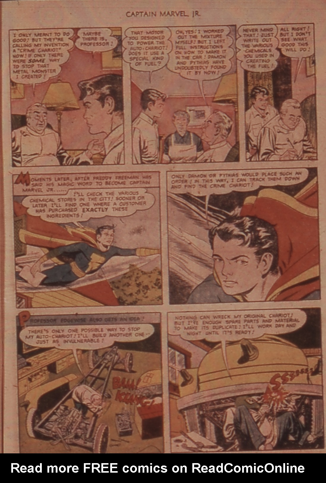 Read online Captain Marvel, Jr. comic -  Issue #98 - 11
