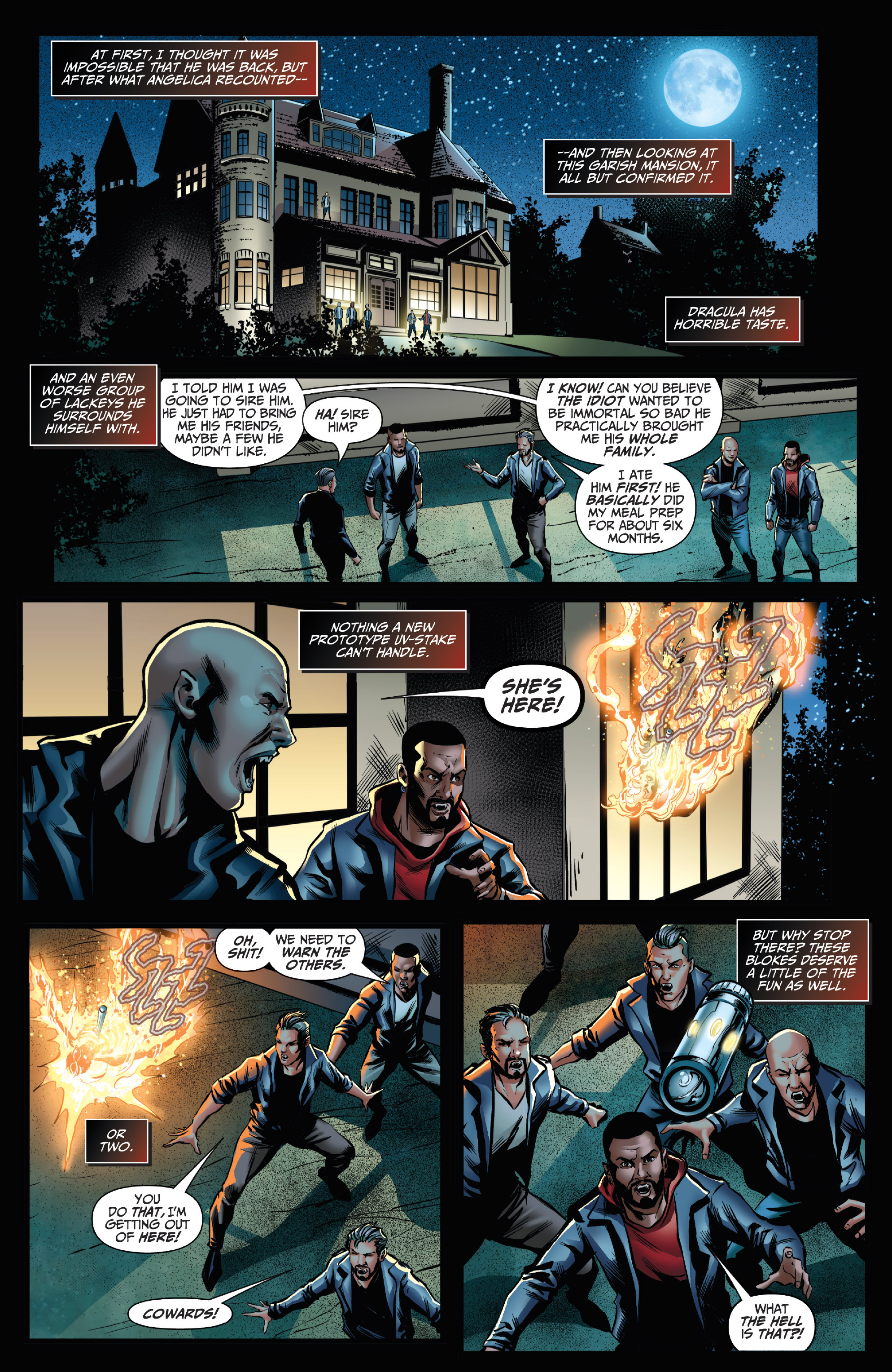 Read online Van Helsing vs The League of Monsters comic -  Issue #4 - 3