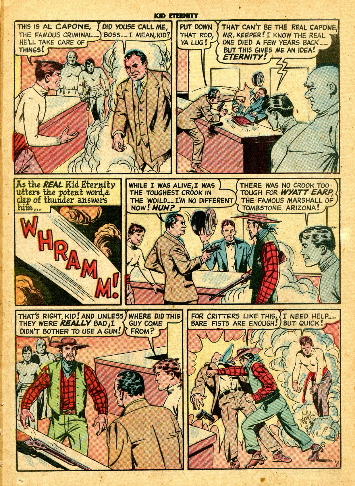 Read online Kid Eternity (1946) comic -  Issue #14 - 9