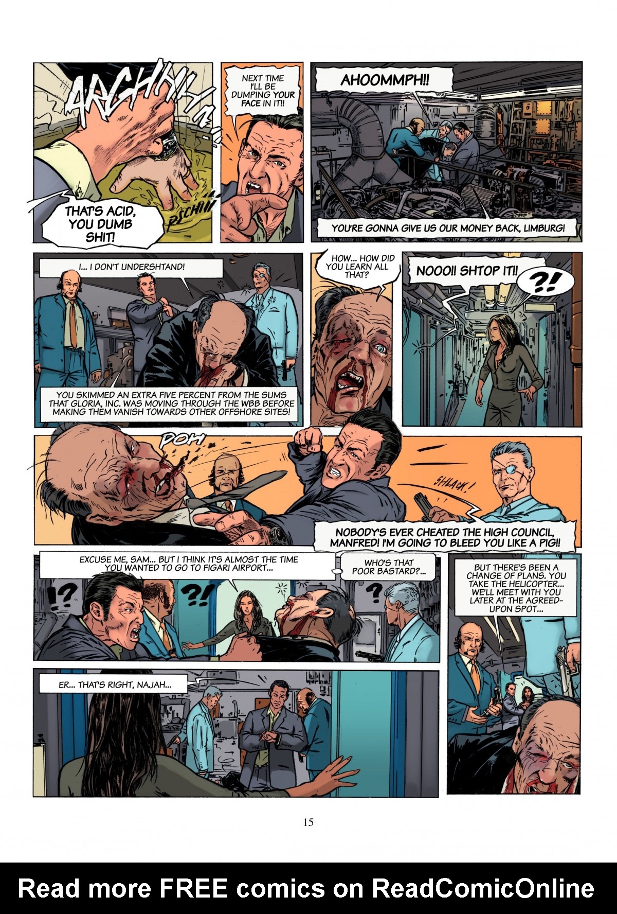 Read online Insiders comic -  Issue #2 - 17
