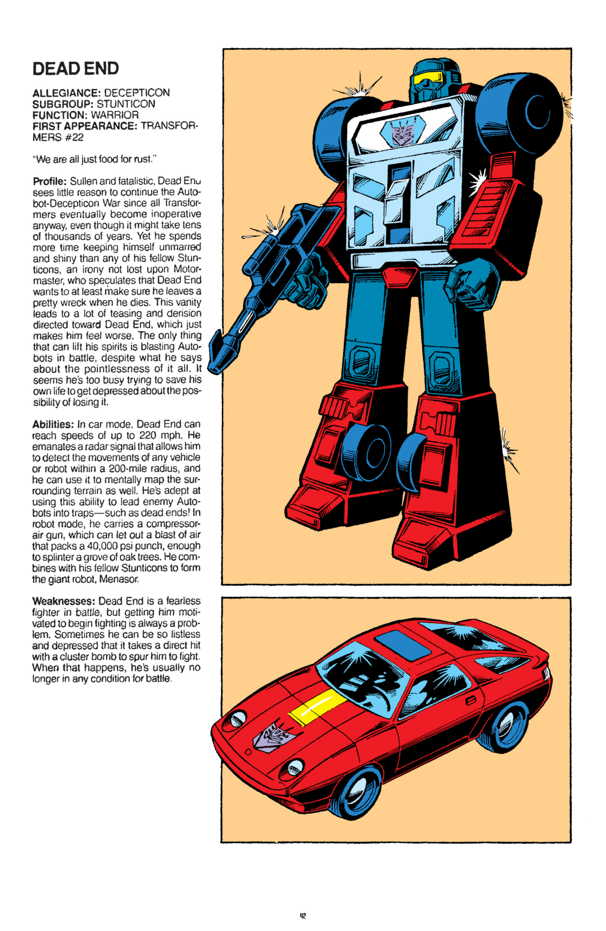 Read online The Transformers Classics comic -  Issue # TPB 8 - 42