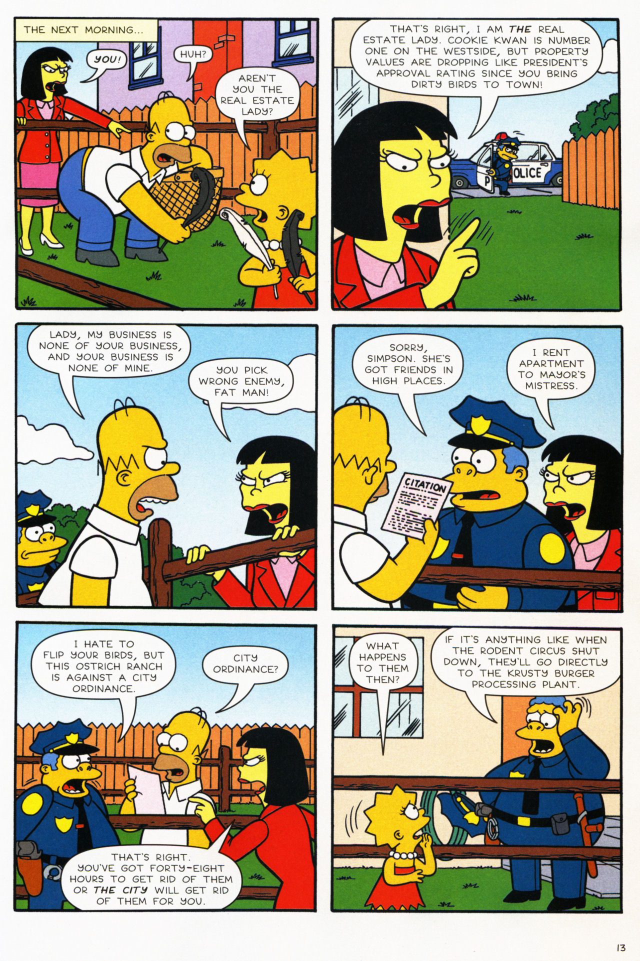 Read online Simpsons Comics comic -  Issue #139 - 13