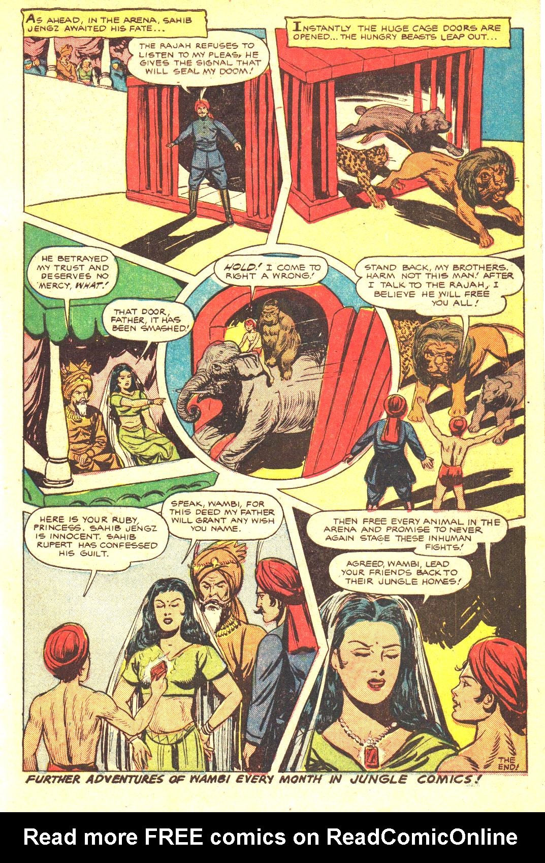 Read online Wambi Jungle Boy comic -  Issue #10 - 33