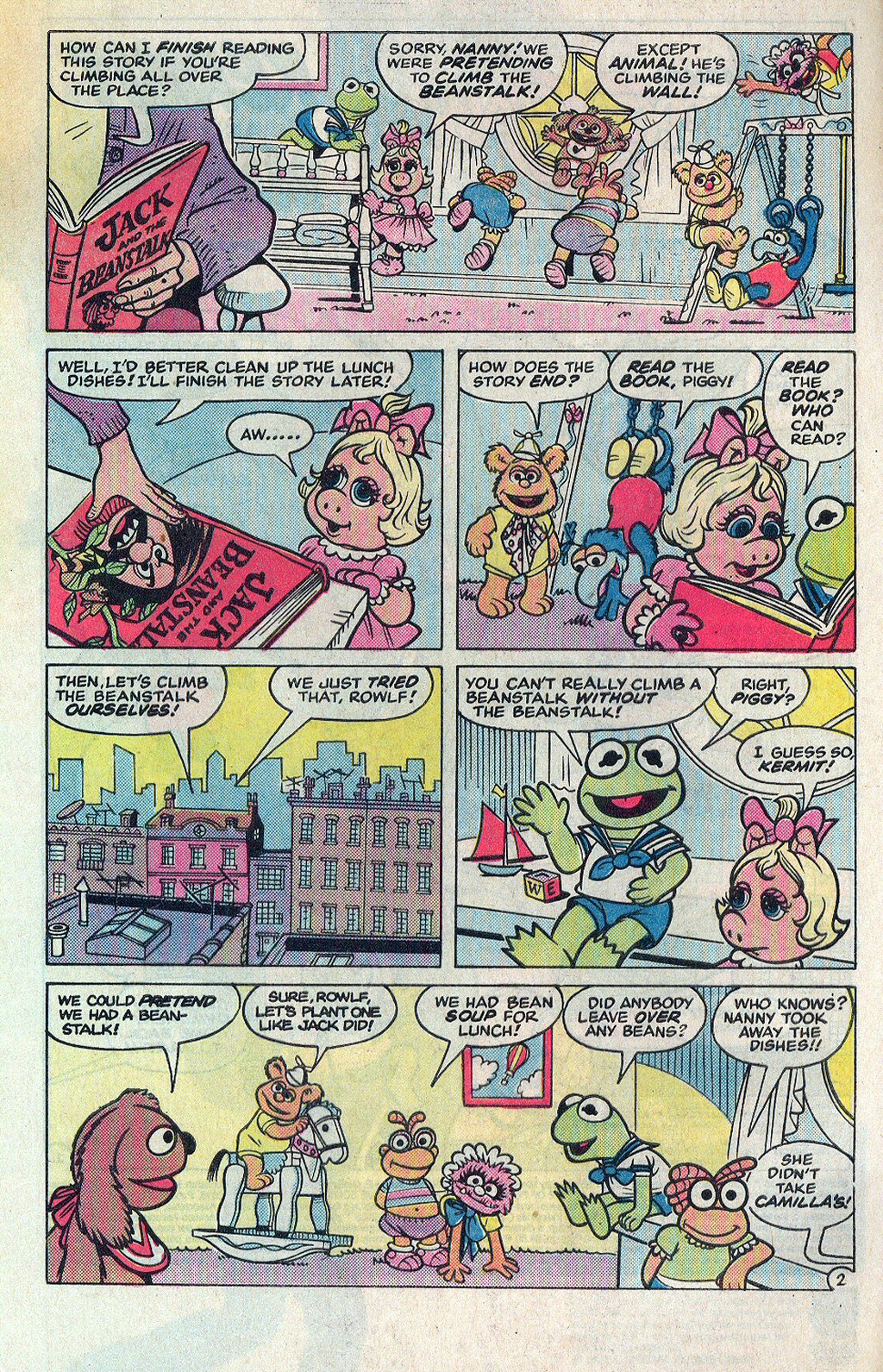 Read online Muppet Babies comic -  Issue #3 - 4