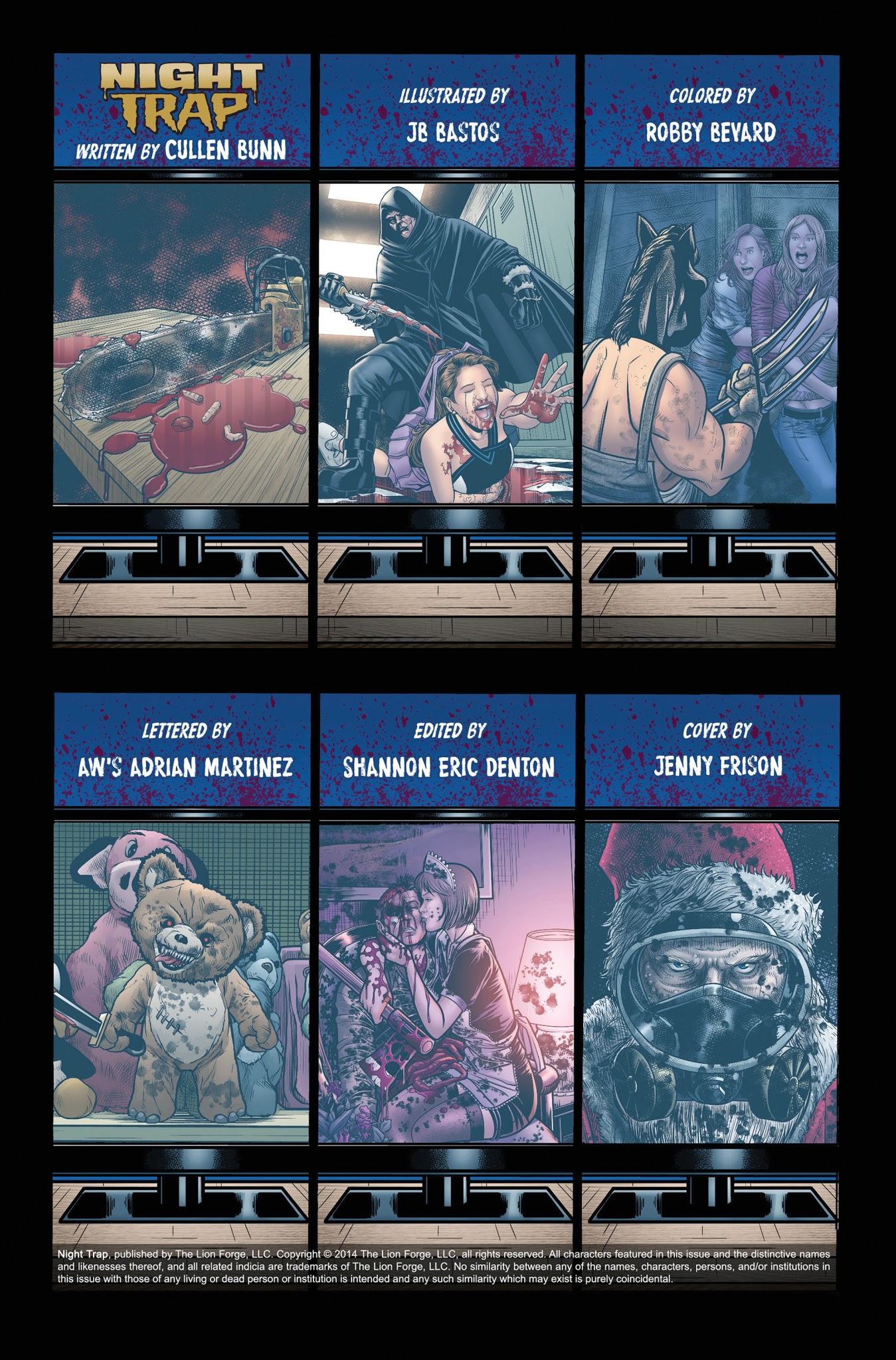 Read online Night Trap comic -  Issue #3 - 2