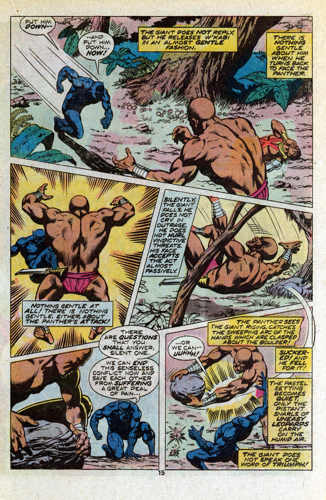 Read online Jungle Action (1972) comic -  Issue #18 - 17