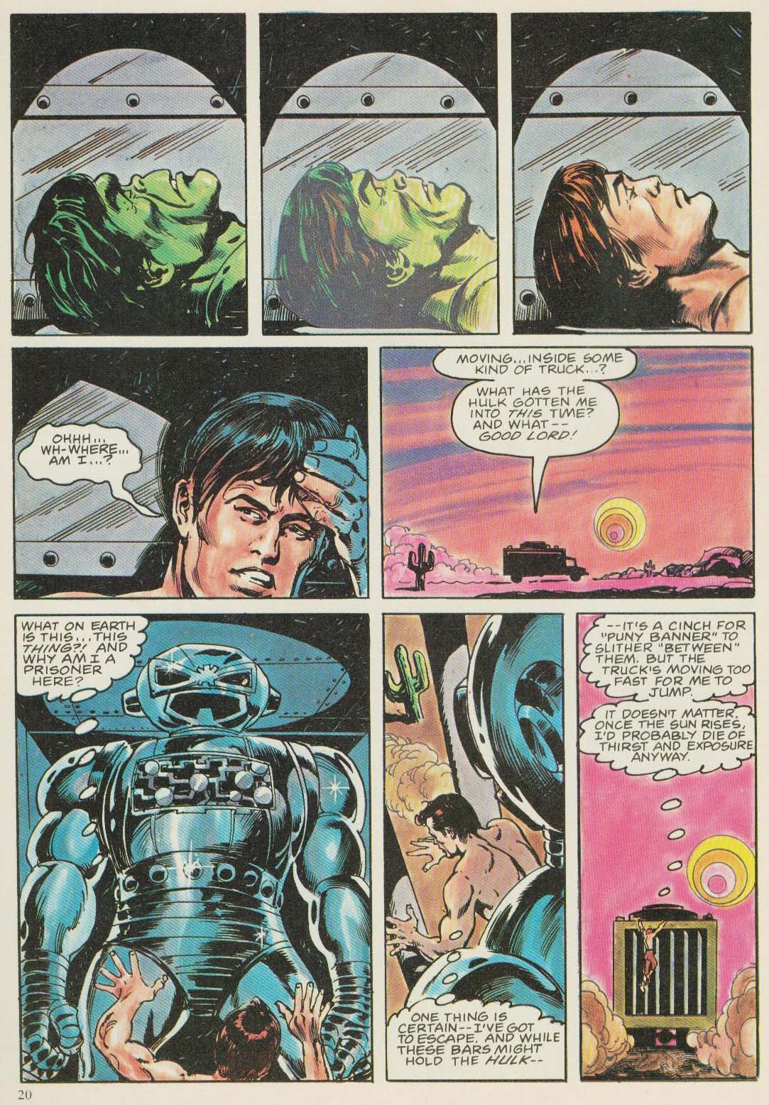 Read online Hulk (1978) comic -  Issue #15 - 20