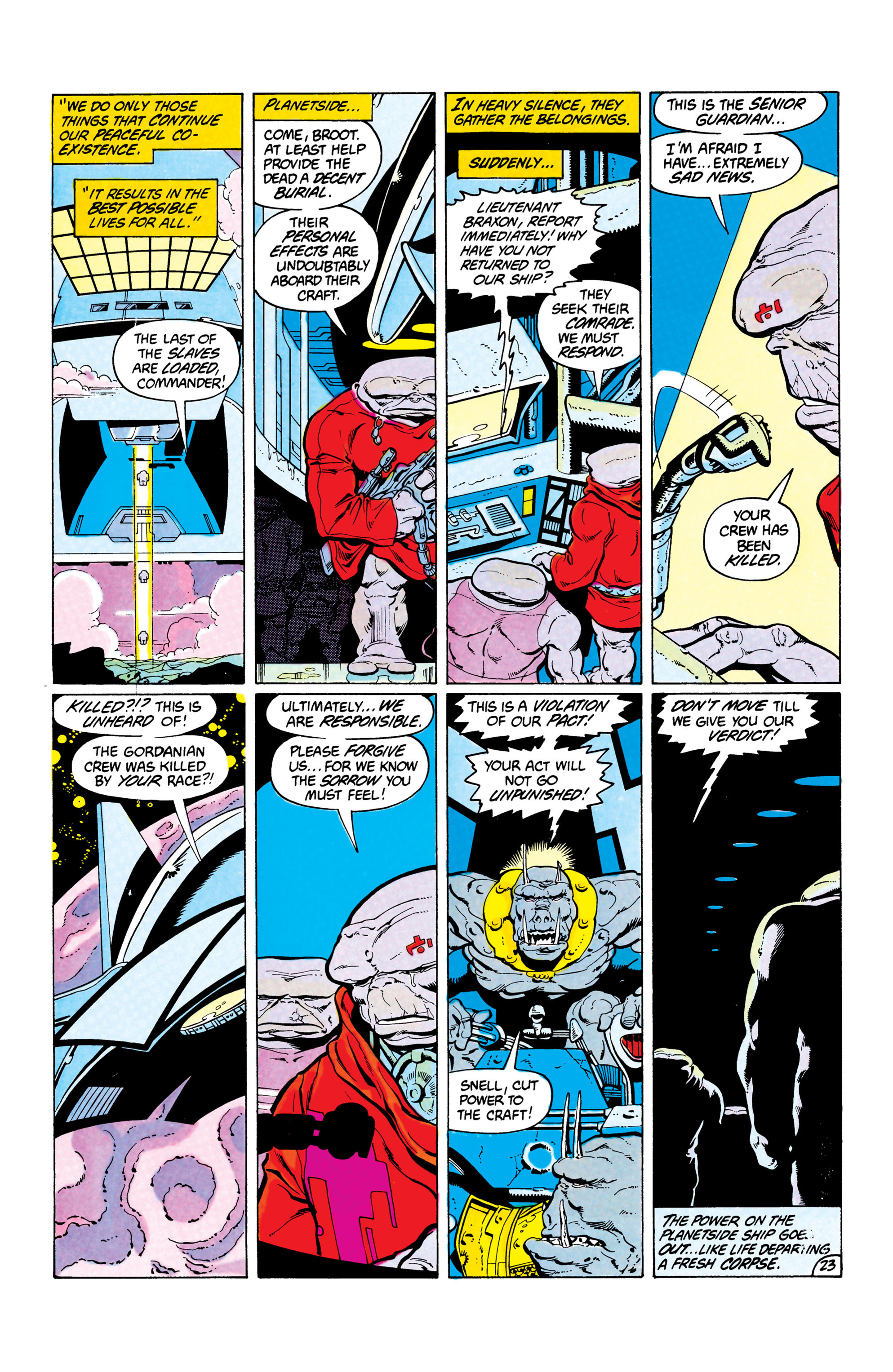 Read online The Omega Men (1983) comic -  Issue #1 - 24