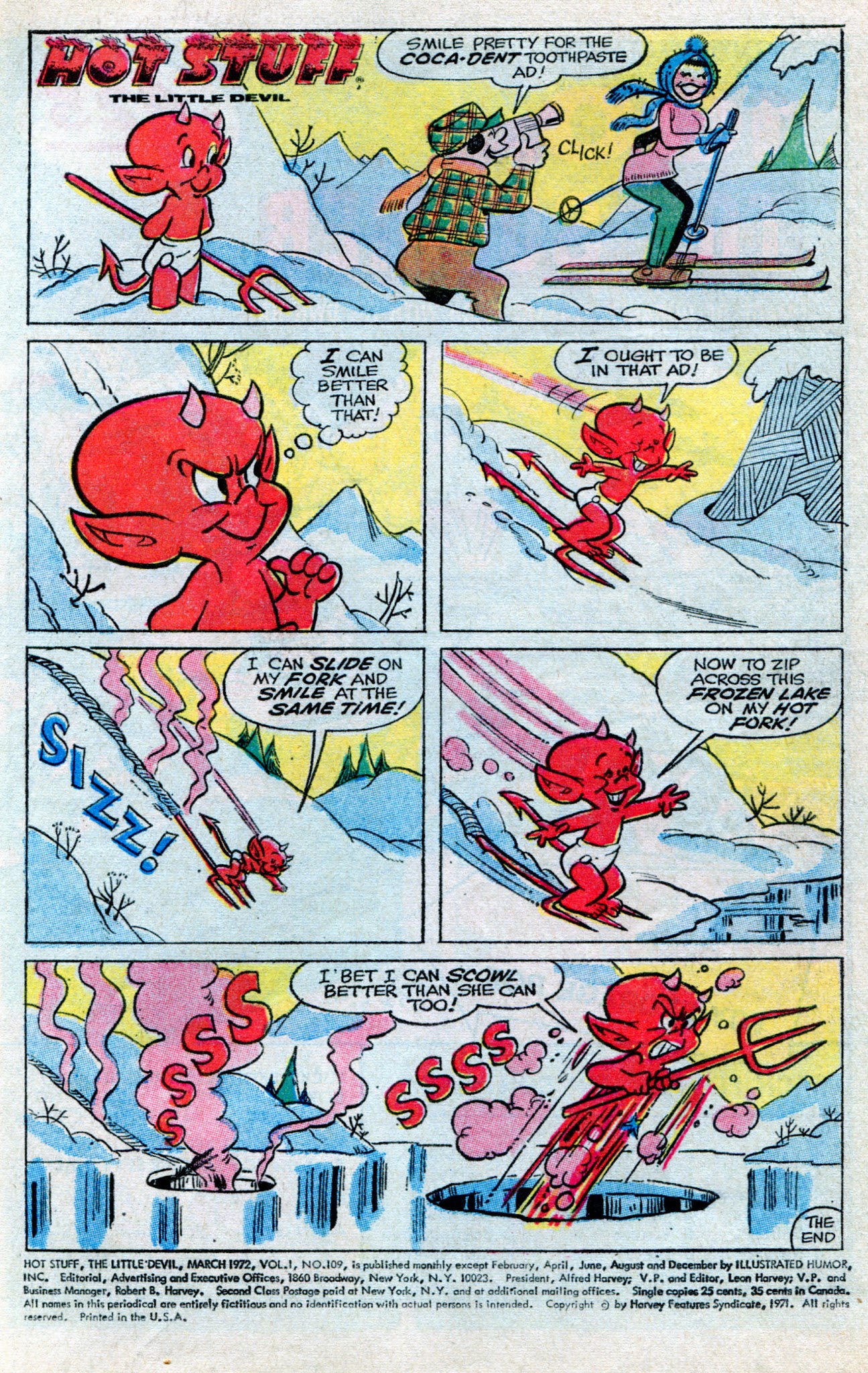 Read online Hot Stuff, the Little Devil comic -  Issue #109 - 3