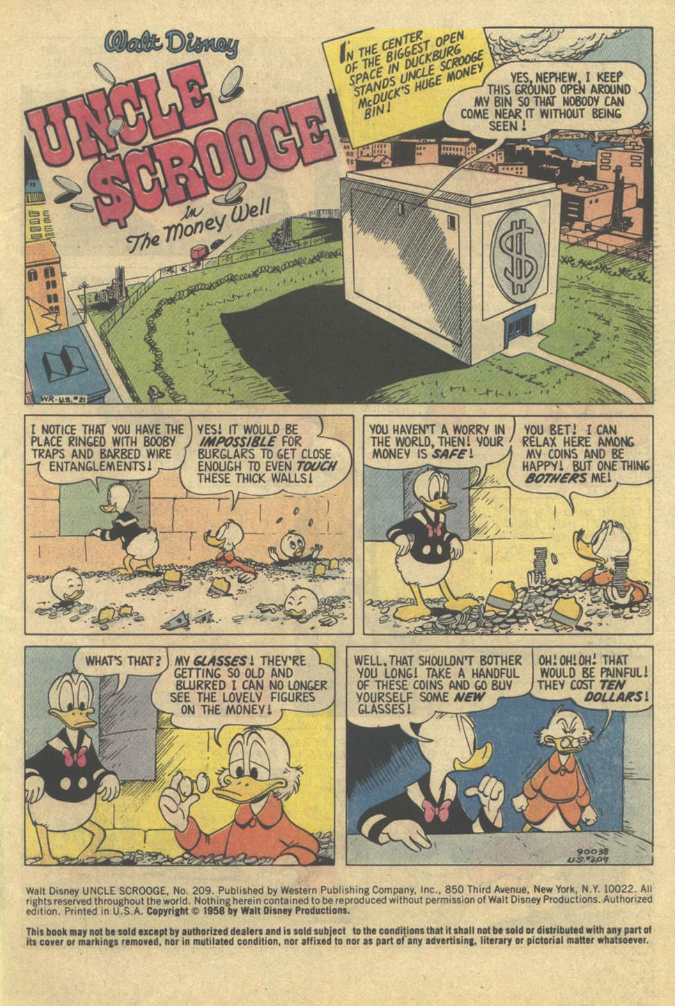 Read online Uncle Scrooge (1953) comic -  Issue #209 - 3