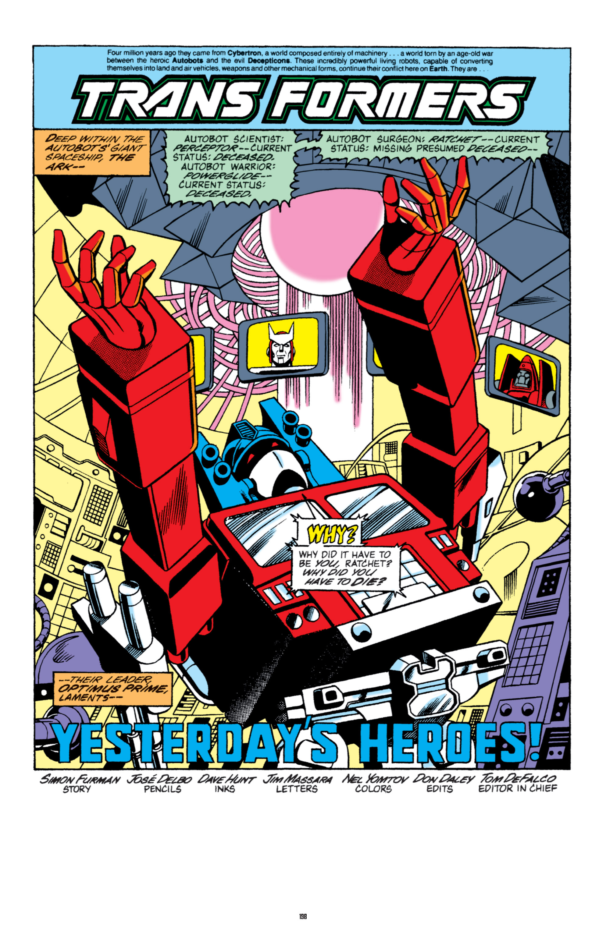 Read online The Transformers Classics comic -  Issue # TPB 5 - 199
