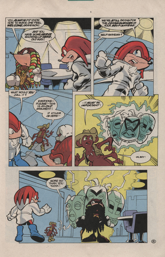 Read online Knuckles the Echidna comic -  Issue #2 - 23