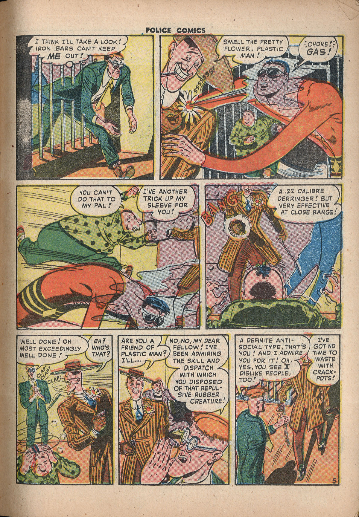 Read online Police Comics comic -  Issue #80 - 7