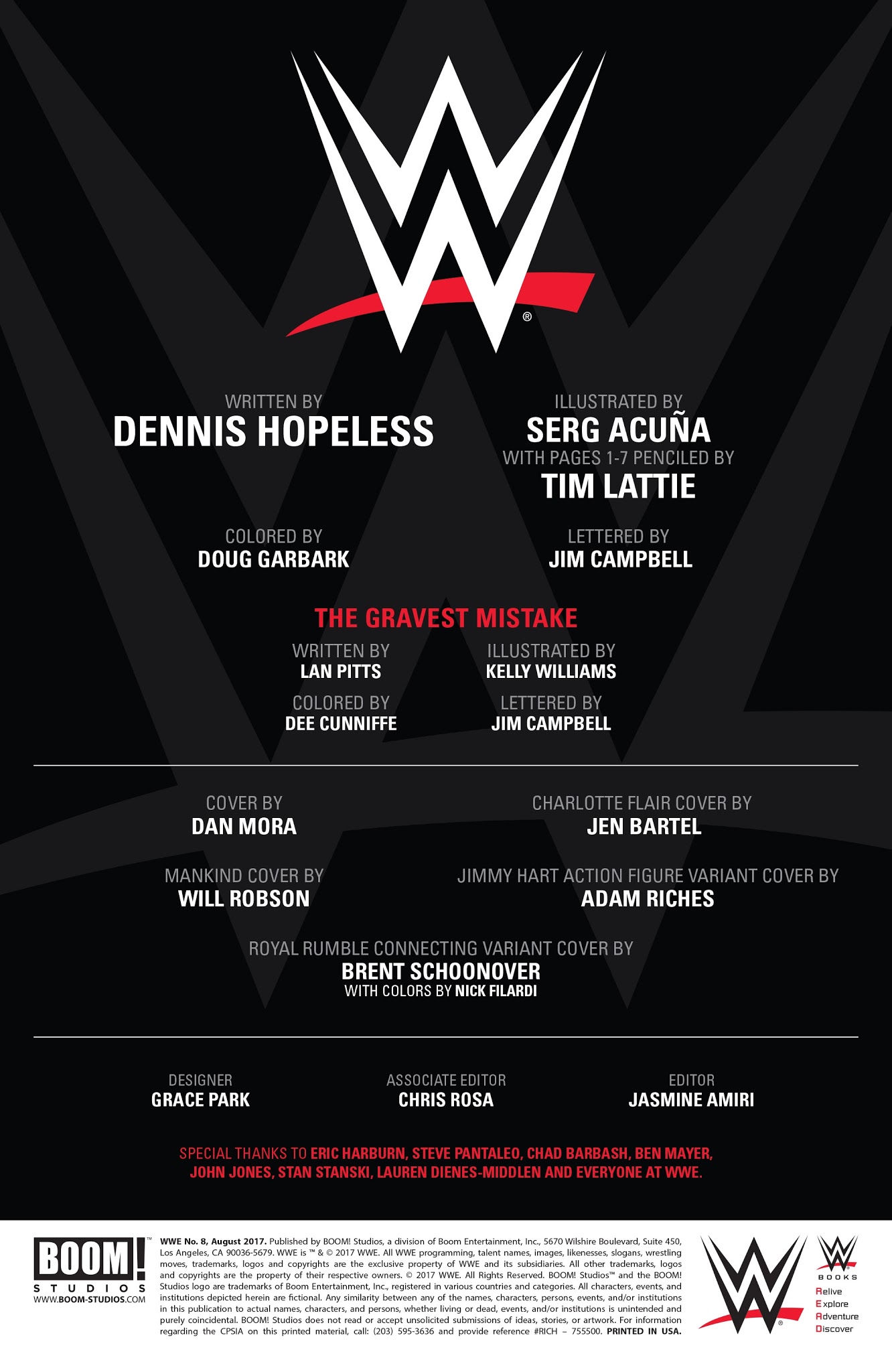 Read online WWE comic -  Issue #8 - 2