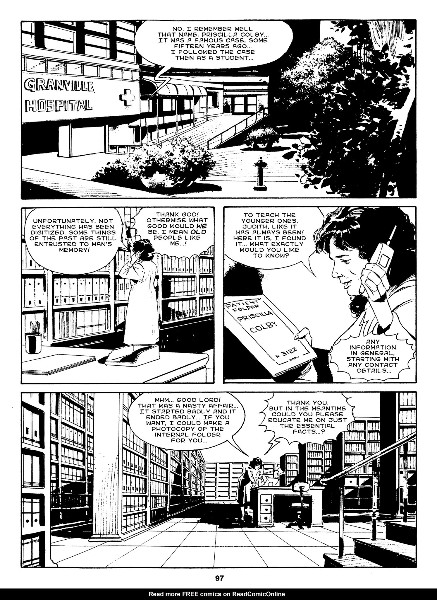 Read online Julia comic -  Issue #2 - 93