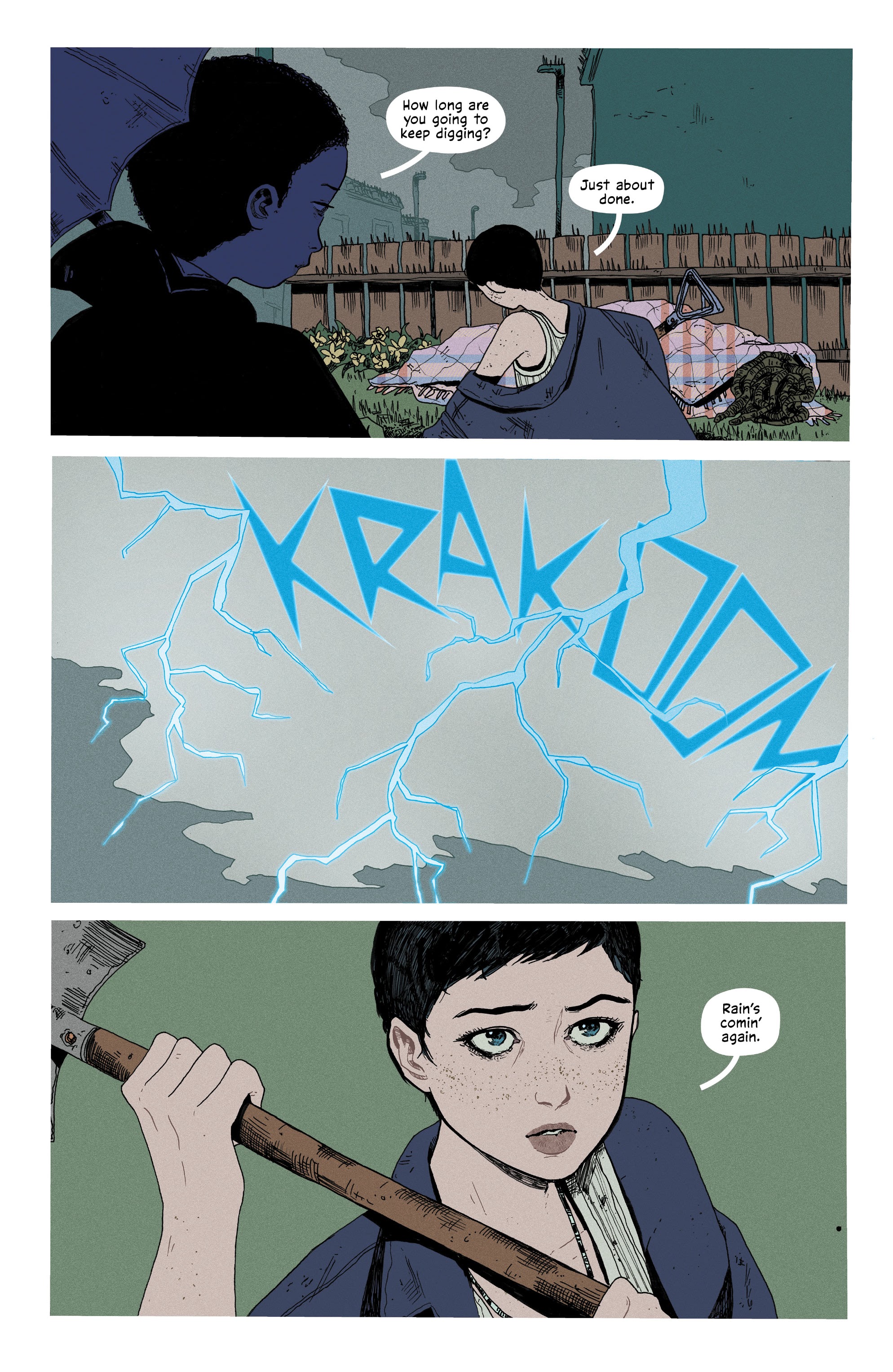 Read online Joe Hill's Rain comic -  Issue #5 - 4
