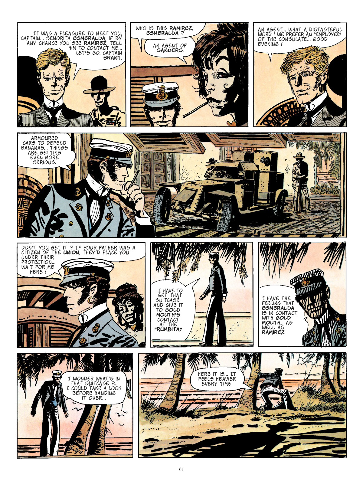 Read online Corto Maltese comic -  Issue # TPB 5 - 53