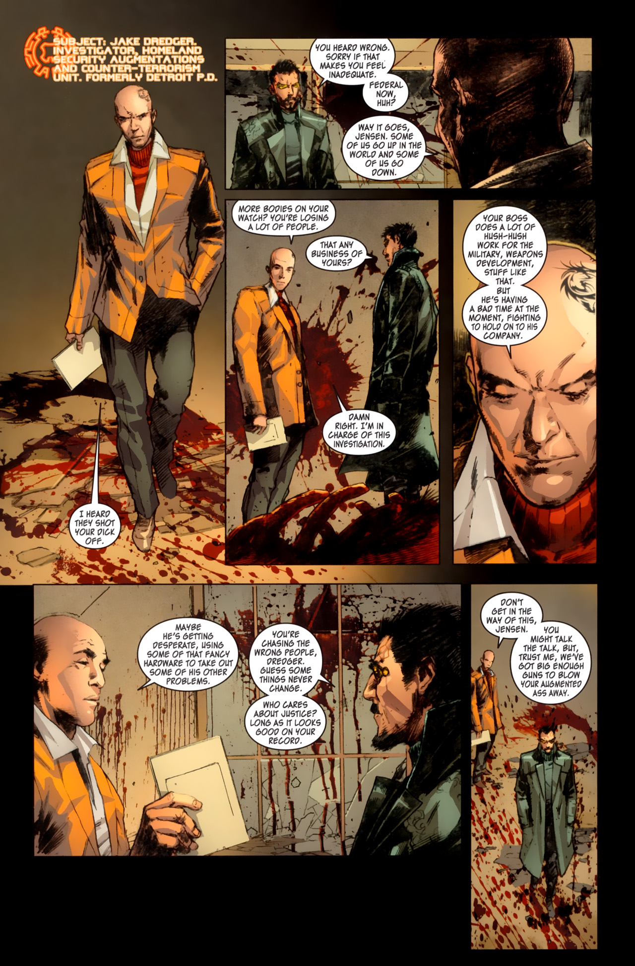 Read online Deus Ex comic -  Issue #2 - 6