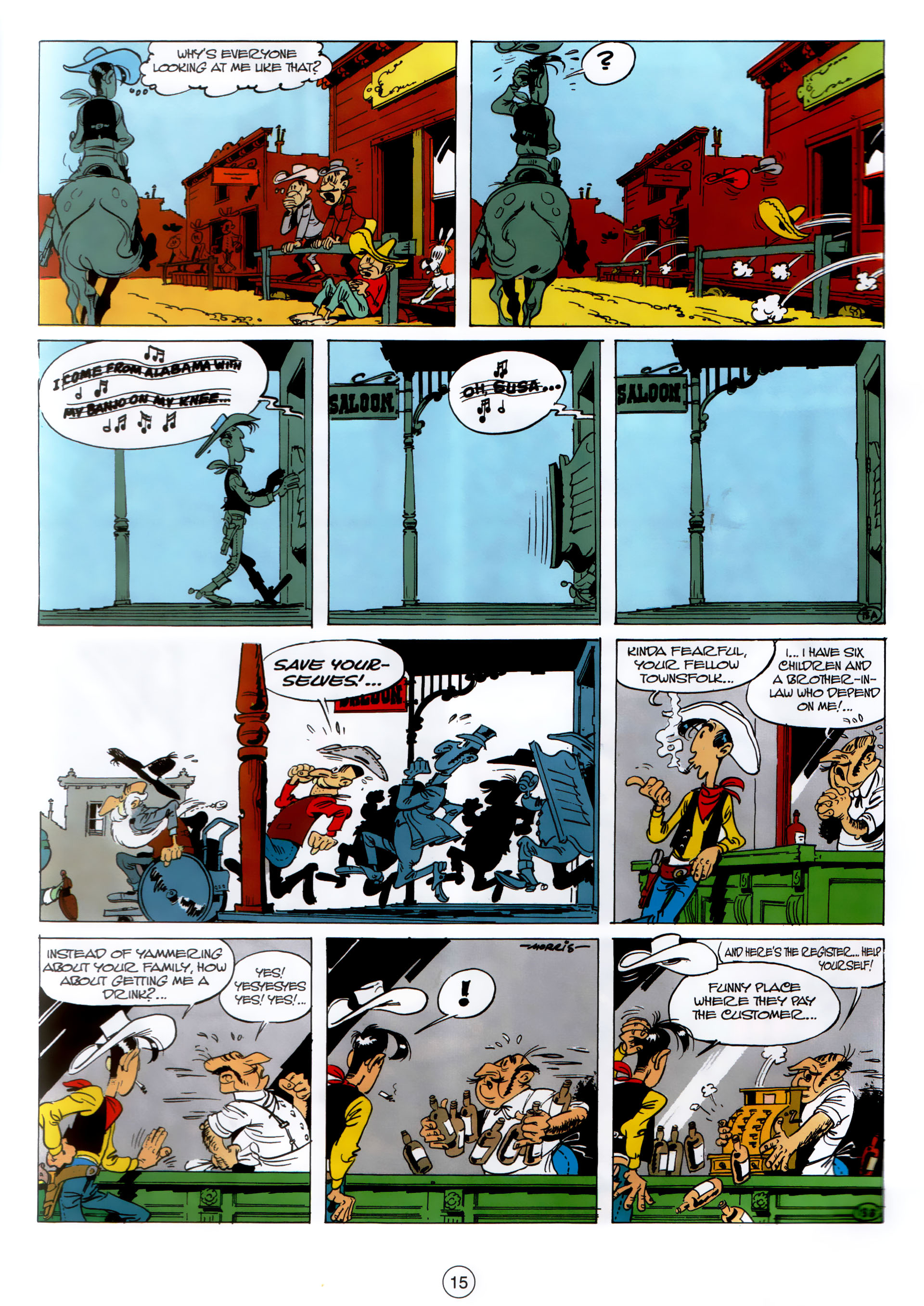 Read online A Lucky Luke Adventure comic -  Issue #30 - 14