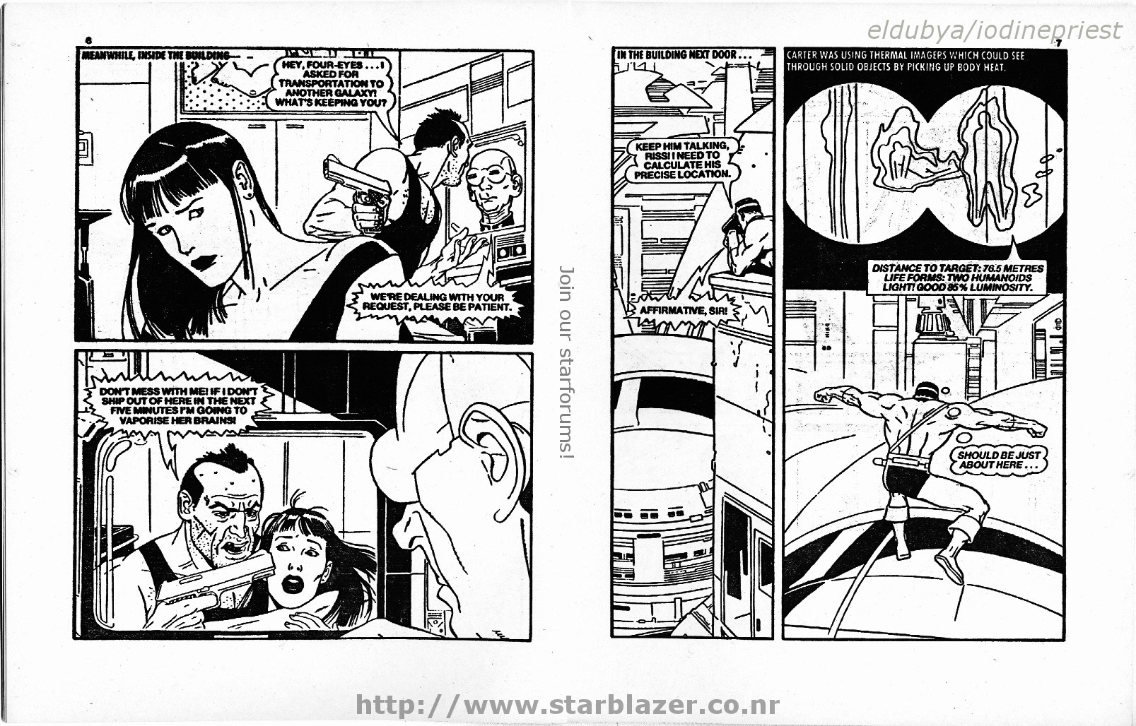 Read online Starblazer comic -  Issue #265 - 5