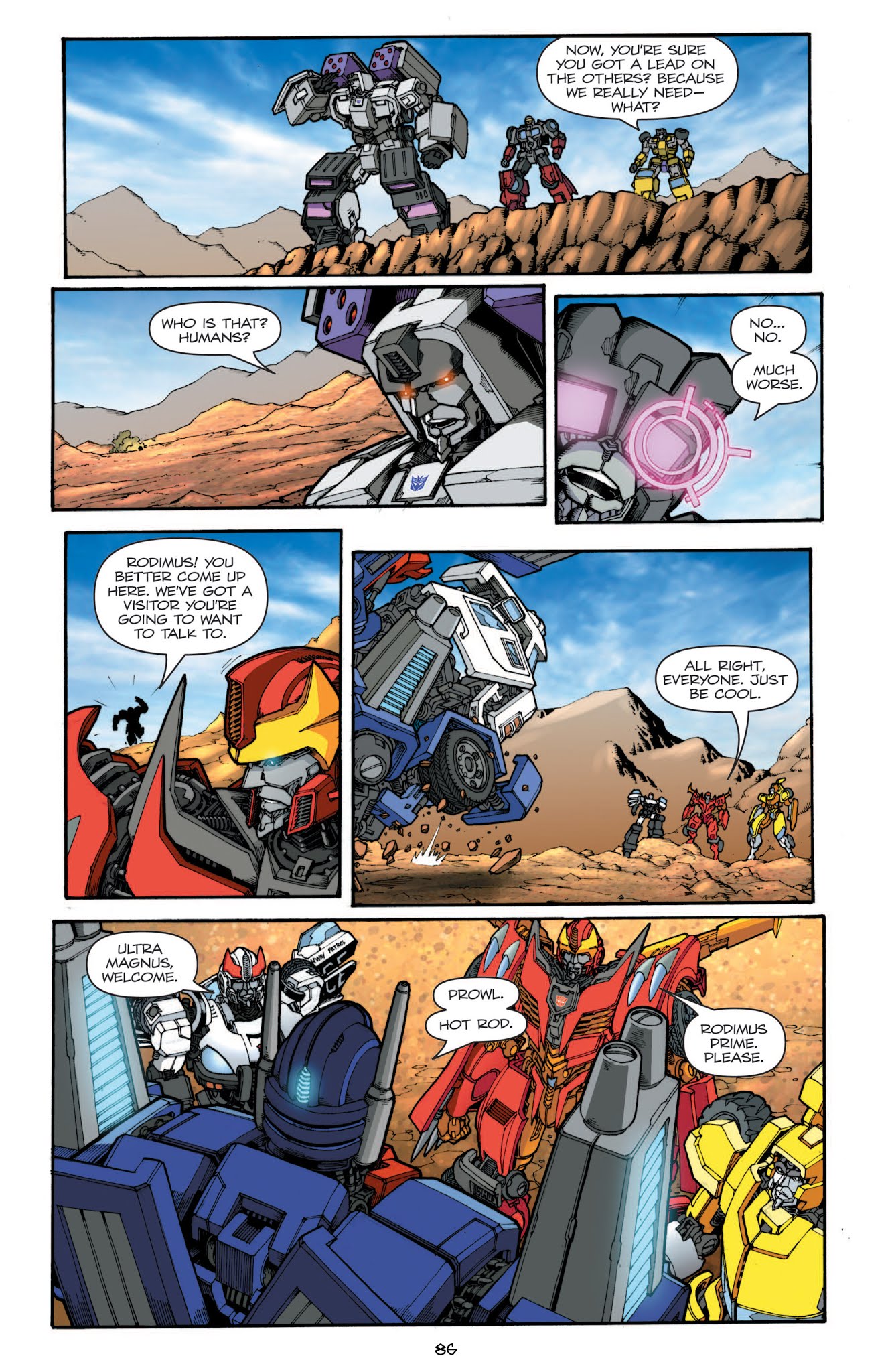Read online Transformers: The IDW Collection comic -  Issue # TPB 6 (Part 1) - 86