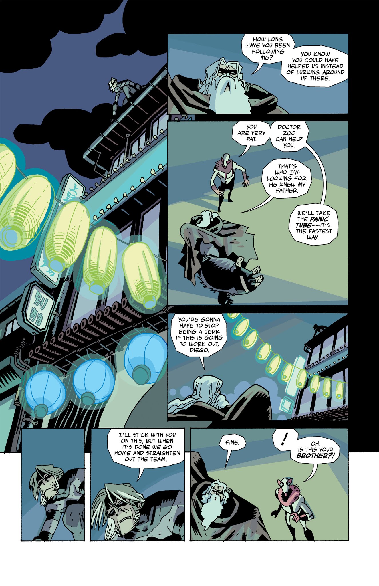 Read online The Umbrella Academy: Hotel Oblivion Ashcan comic -  Issue # Full - 6