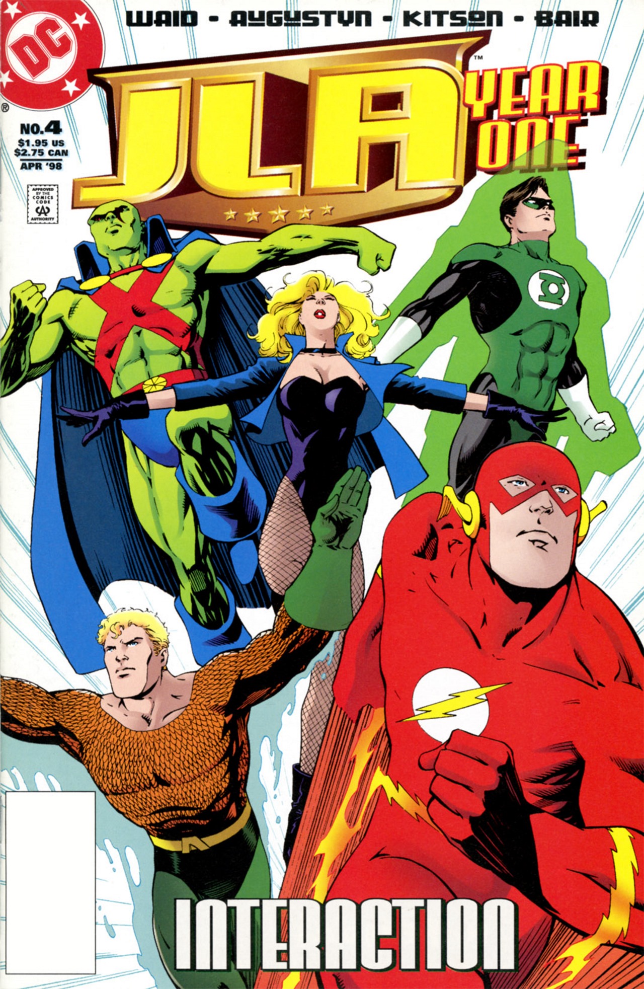 Read online JLA: Year One comic -  Issue #4 - 1