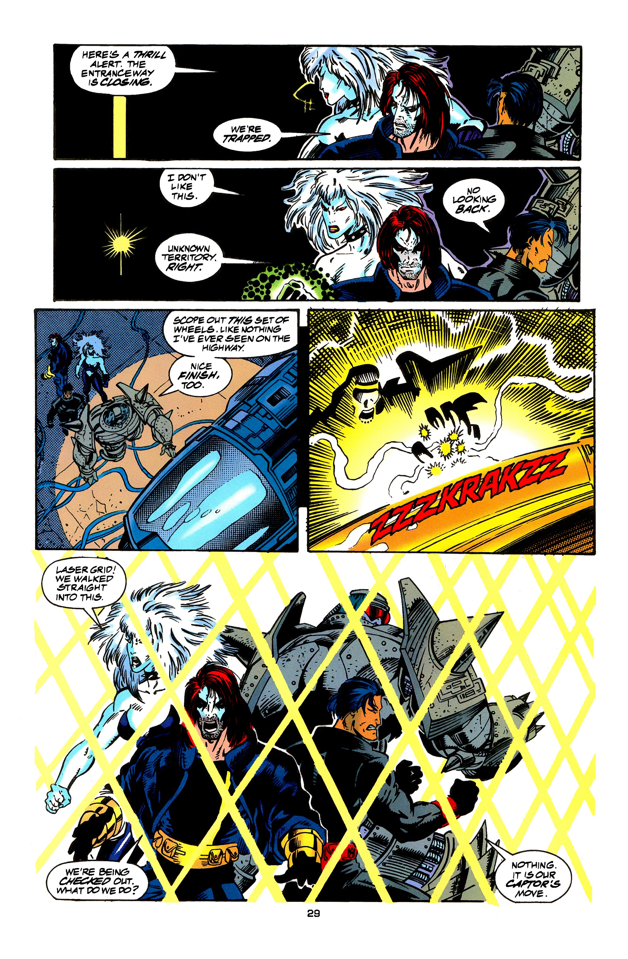 Read online X-Men 2099 comic -  Issue #12 - 23