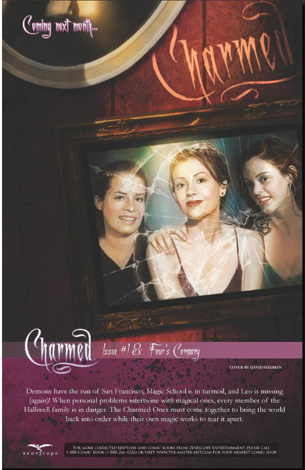 Read online Charmed comic -  Issue #17 - 23