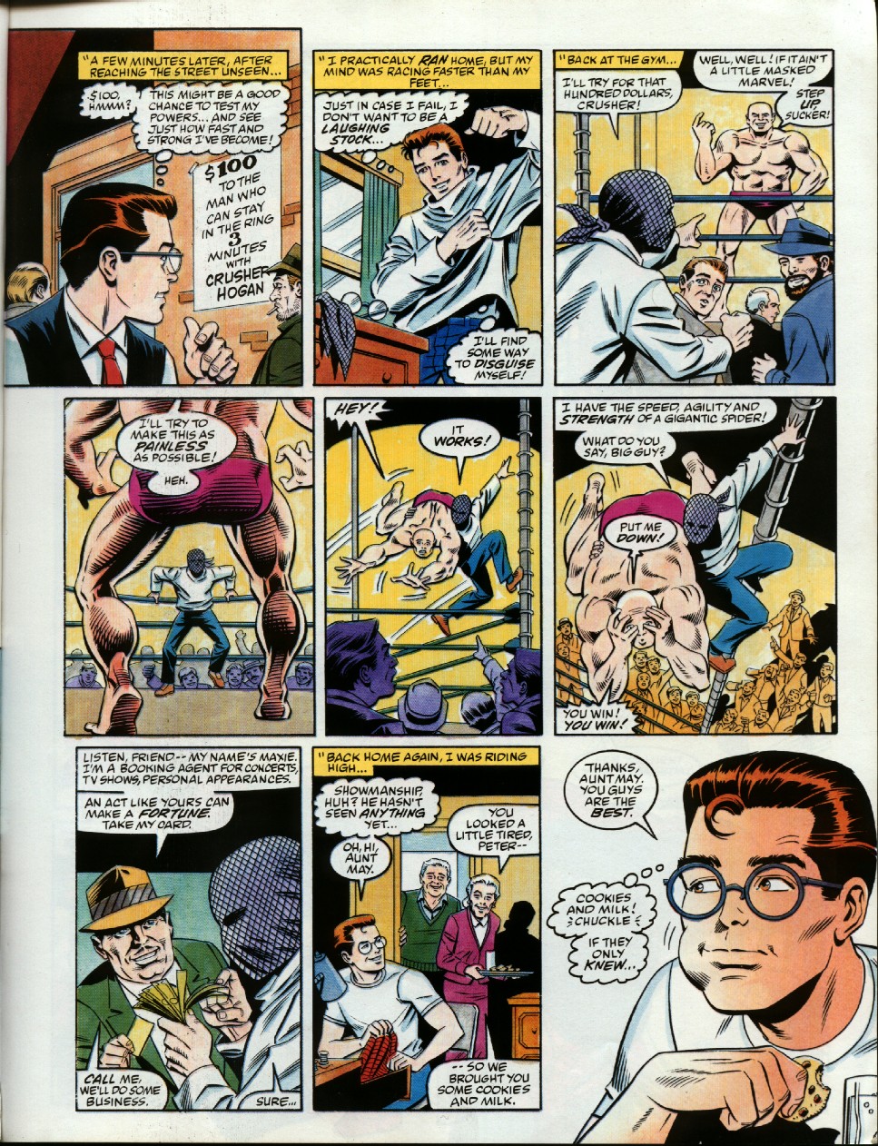 Read online Marvel Graphic Novel comic -  Issue #46 - Spider-Man - Parallel Lives - 9