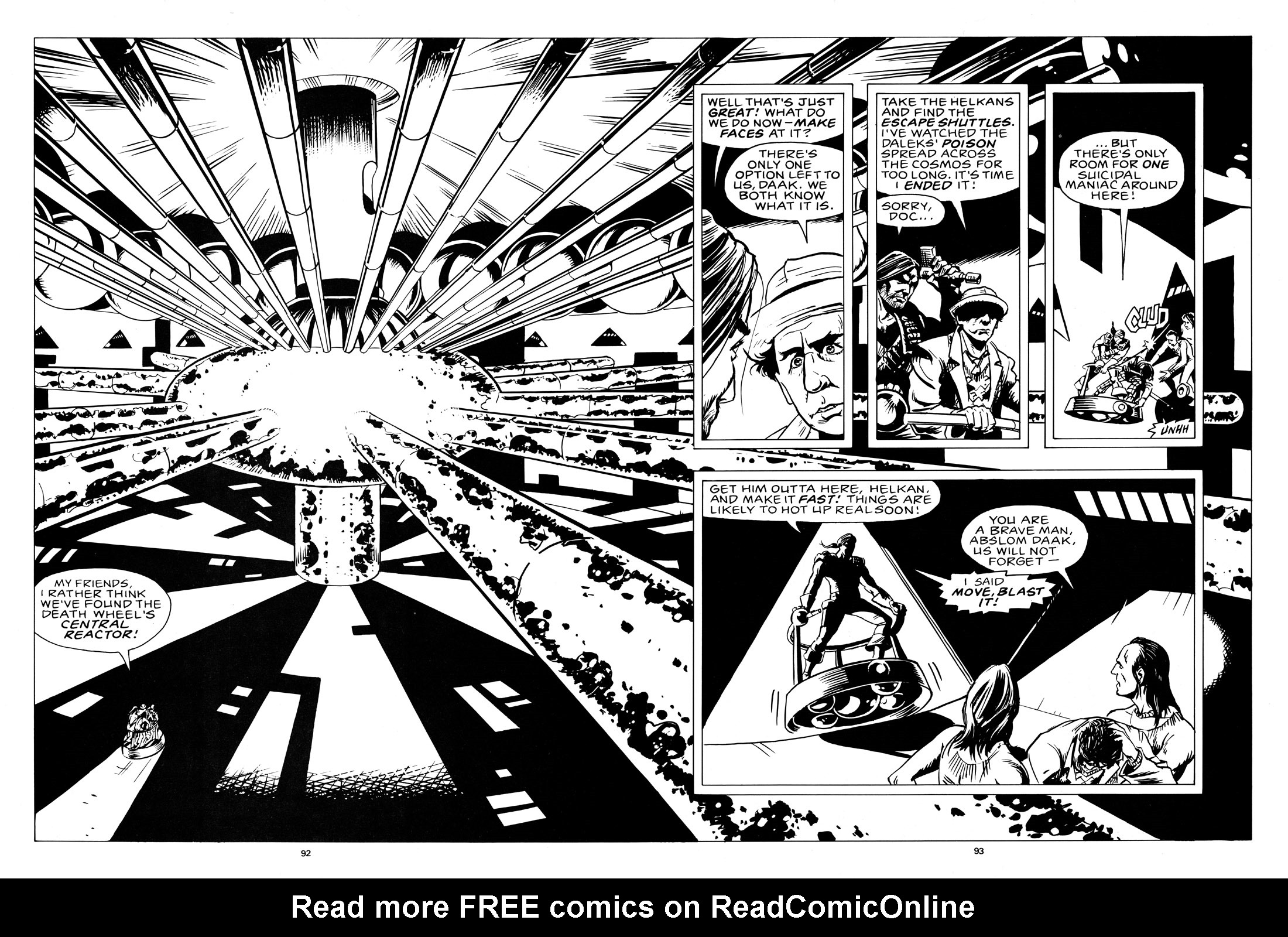 Read online Marvel Graphic Novel comic -  Issue #4 Abslom Daak, Dalek Killer - 87