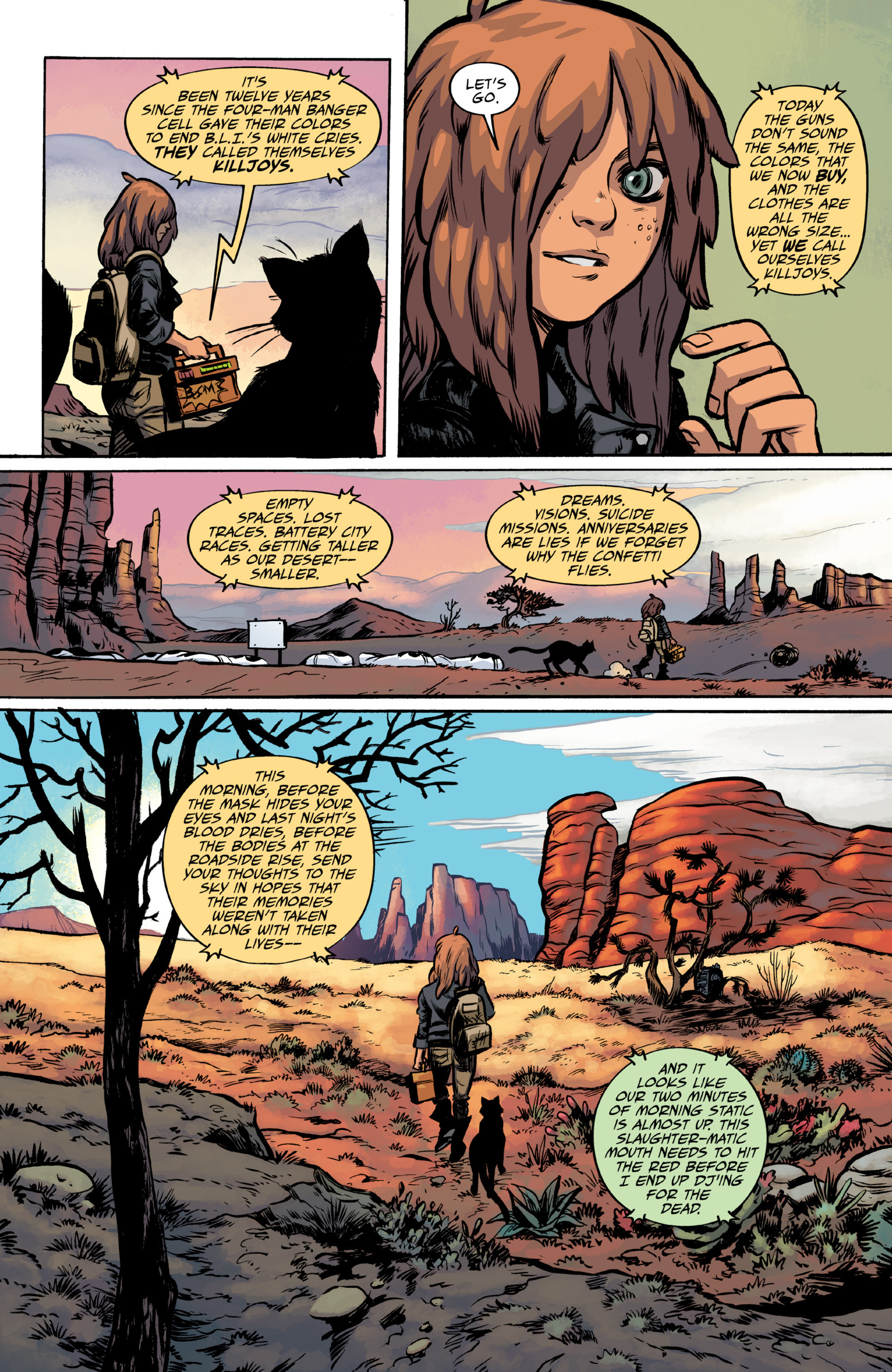 Read online The True Lives Of The Fabulous Killjoys comic -  Issue # _TPB (Part 1) - 10