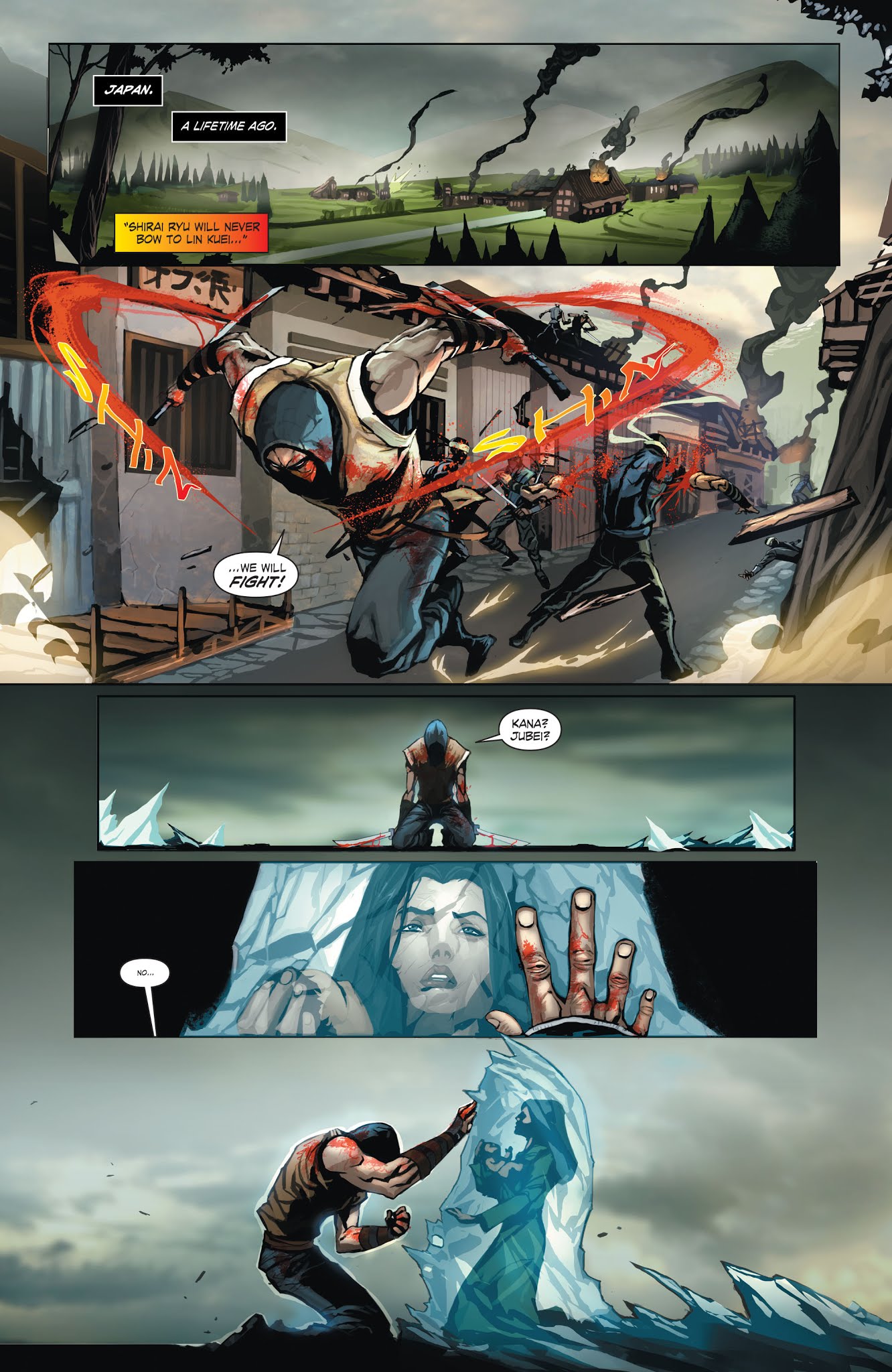 Read online Mortal Kombat X [I] comic -  Issue # _TPB 1 - 28