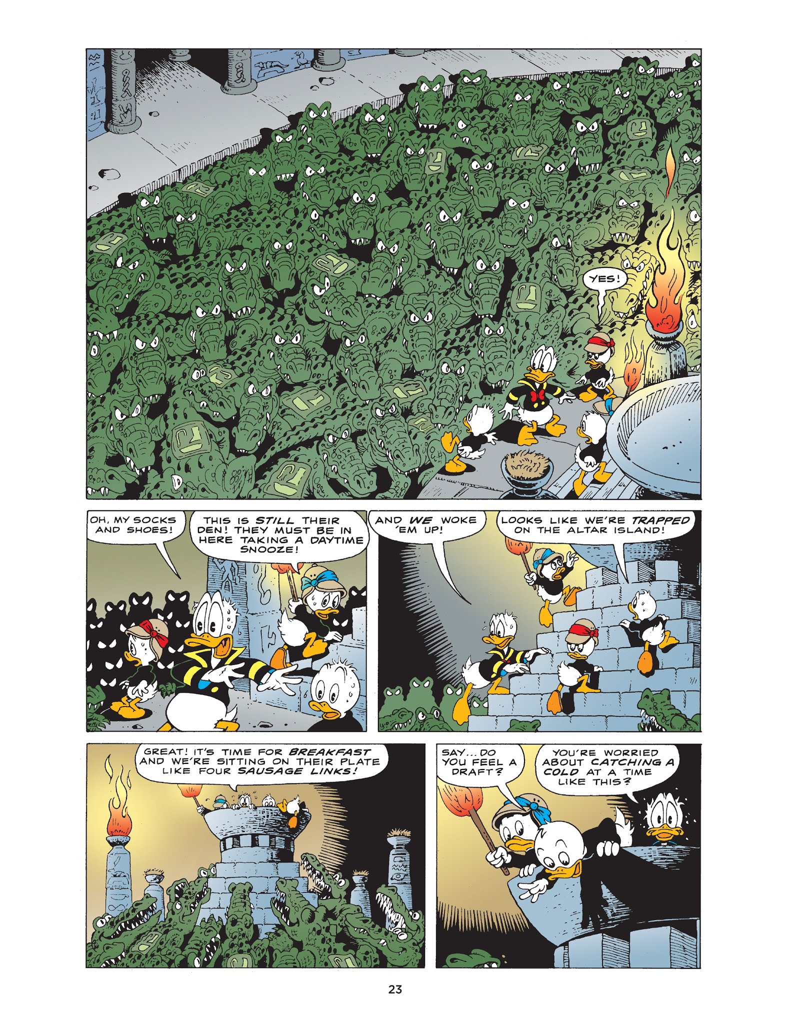 Read online Walt Disney Uncle Scrooge and Donald Duck: The Don Rosa Library comic -  Issue # TPB 2 (Part 1) - 24