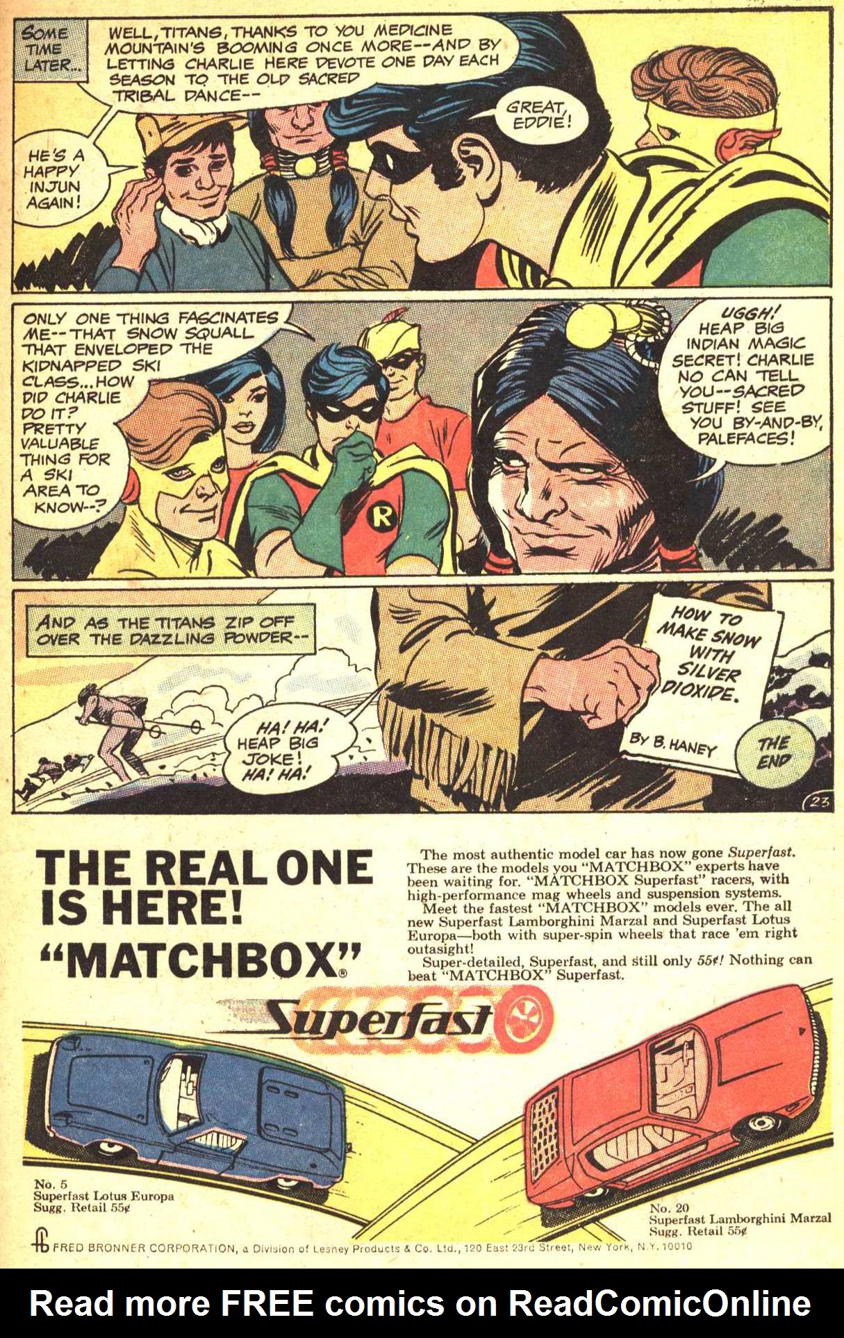 Read online Teen Titans (1966) comic -  Issue #24 - 25