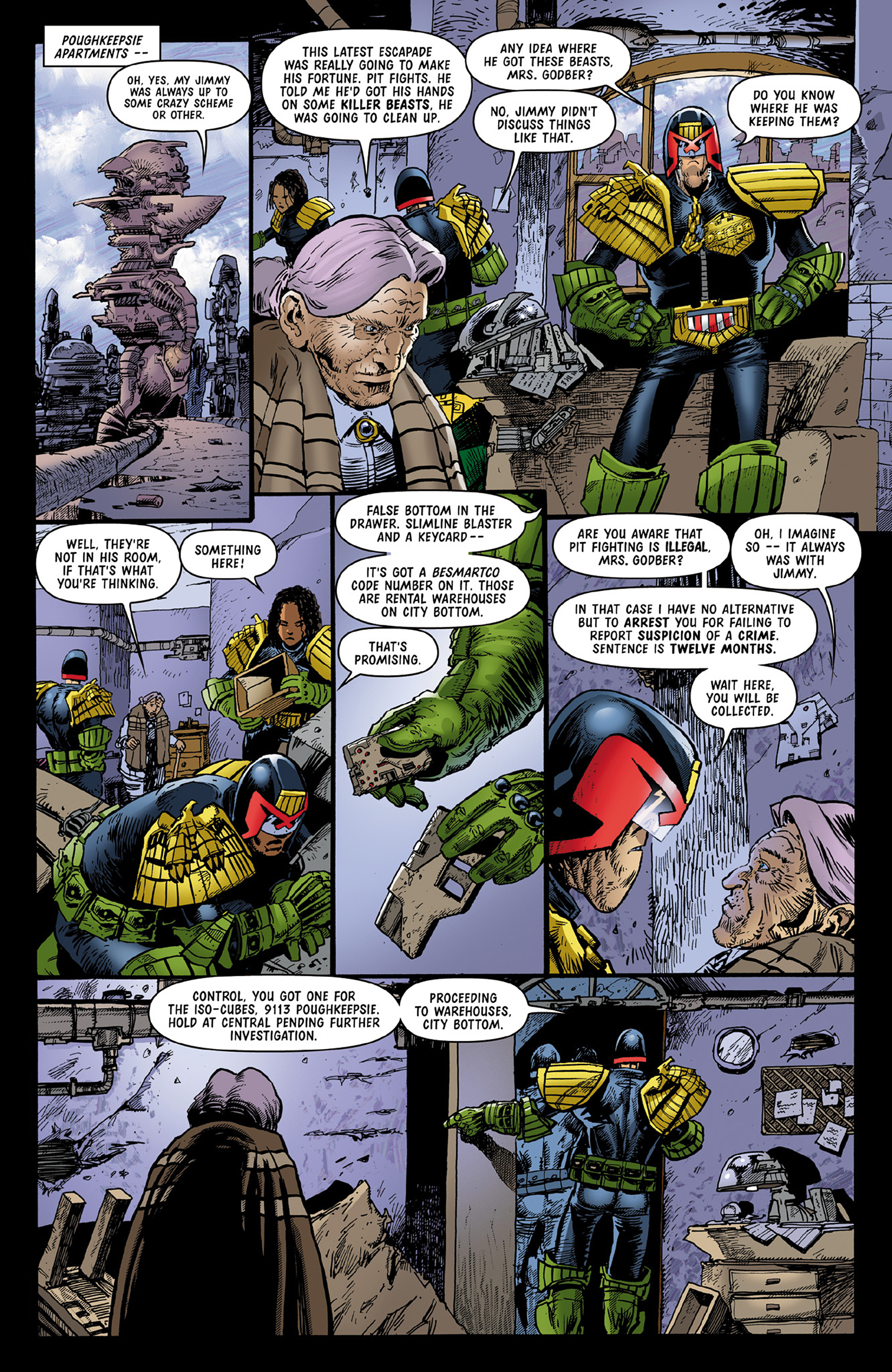 Read online Predator vs. Judge Dredd vs. Aliens: Incubus and Other Stories comic -  Issue # TPB (Part 1) - 83