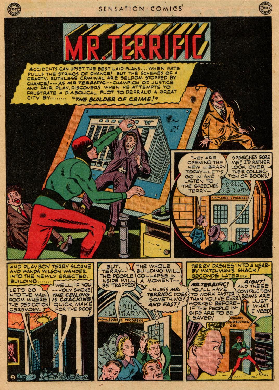 Read online Sensation (Mystery) Comics comic -  Issue #36 - 34