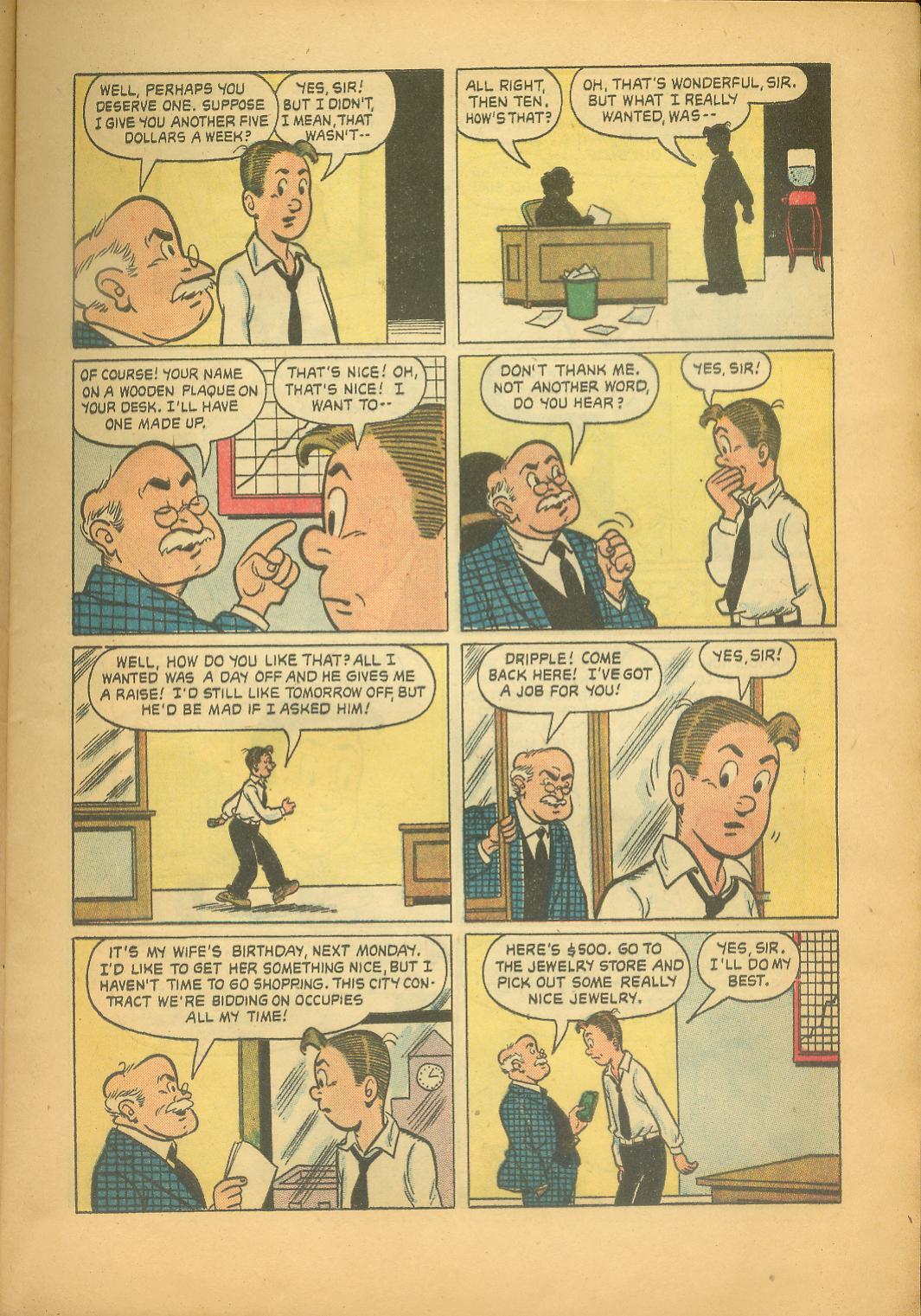 Read online Four Color Comics comic -  Issue #646 - 9