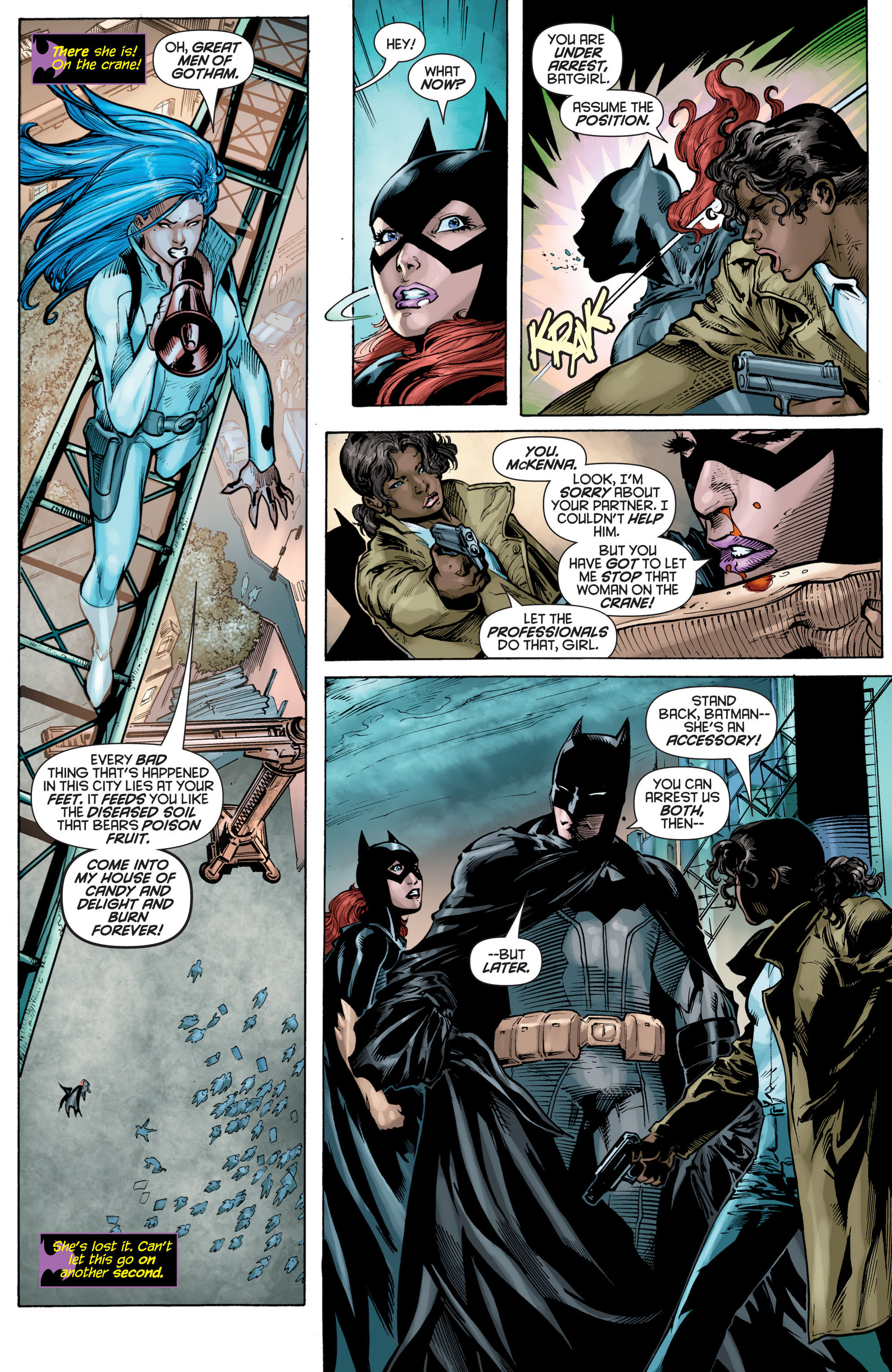 Read online Batgirl (2011) comic -  Issue # _TPB The Darkest Reflection - 131
