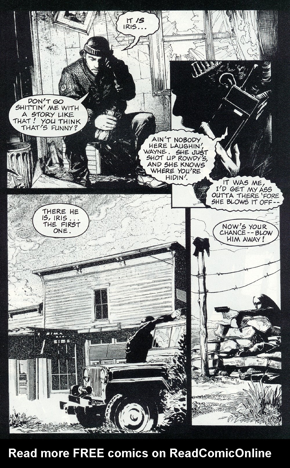 Read online The Crow: Flesh and Blood comic -  Issue #1 - 23