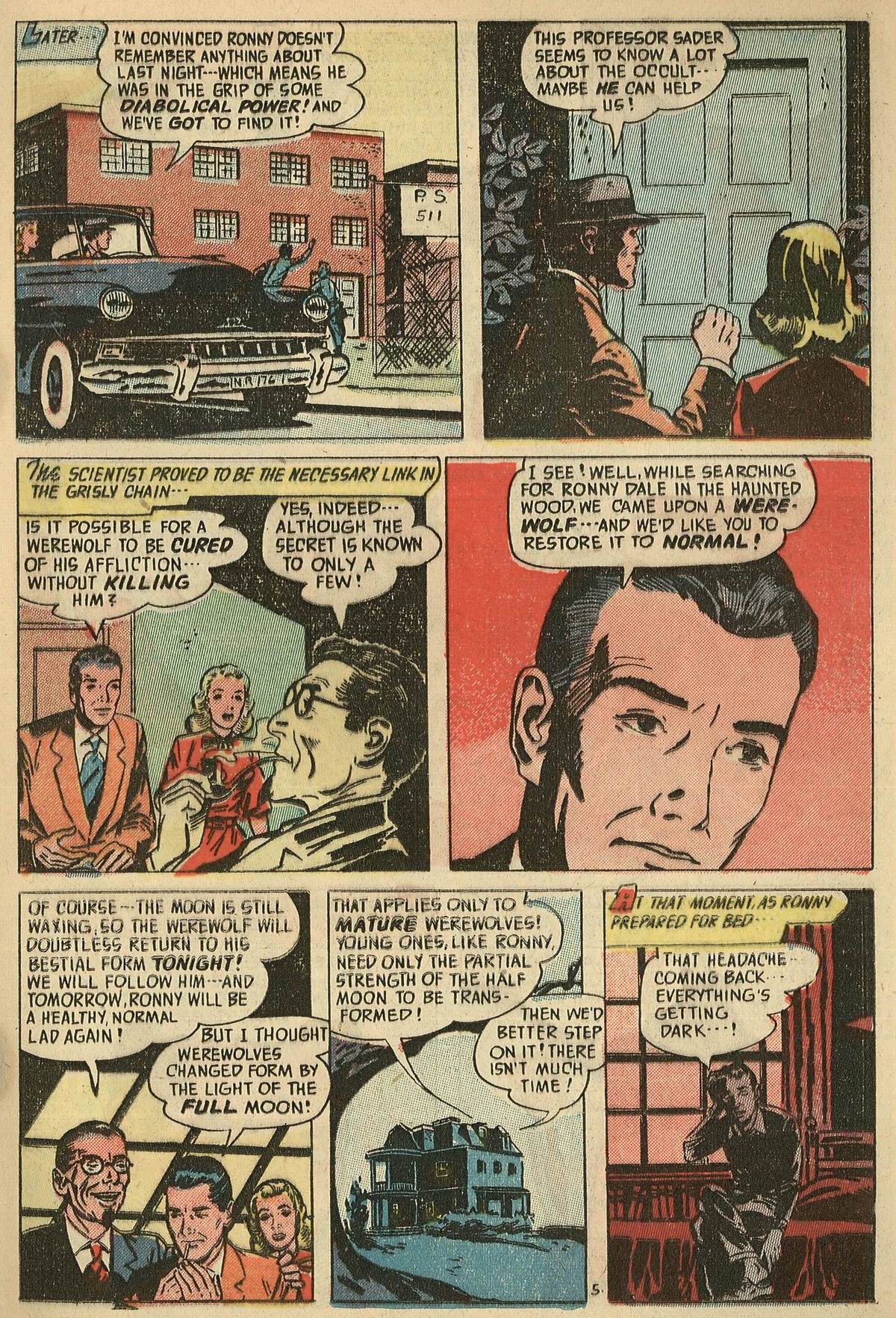 Read online Adventures Into The Unknown comic -  Issue #45 - 15