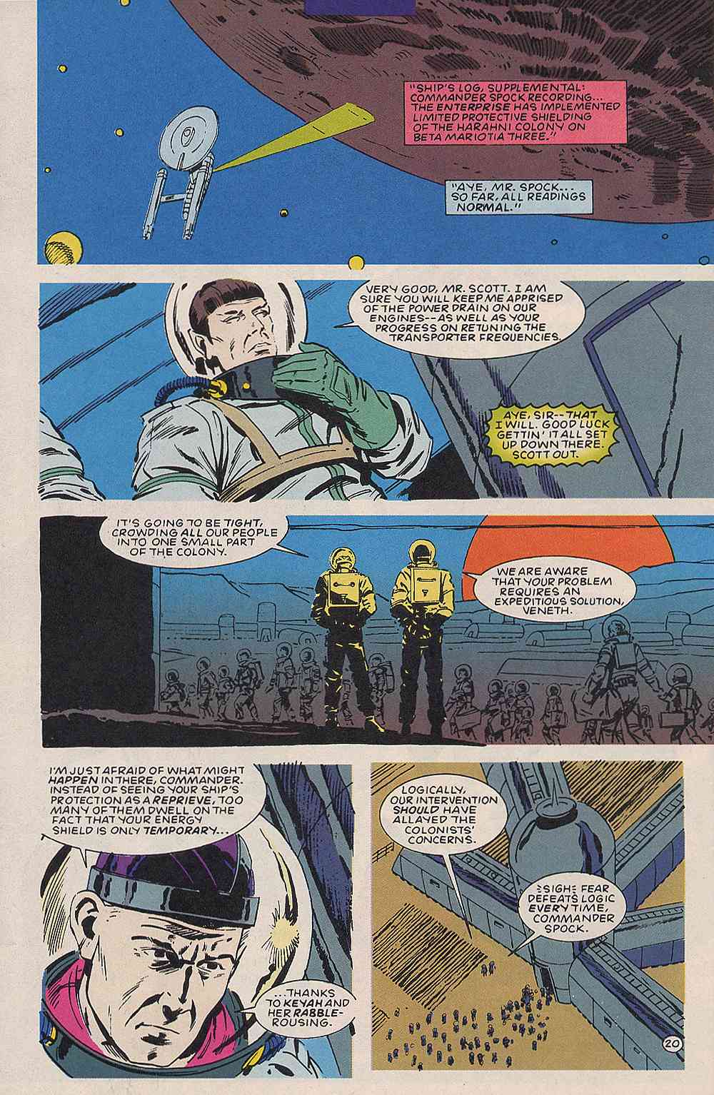 Read online Star Trek (1989) comic -  Issue #59 - 21
