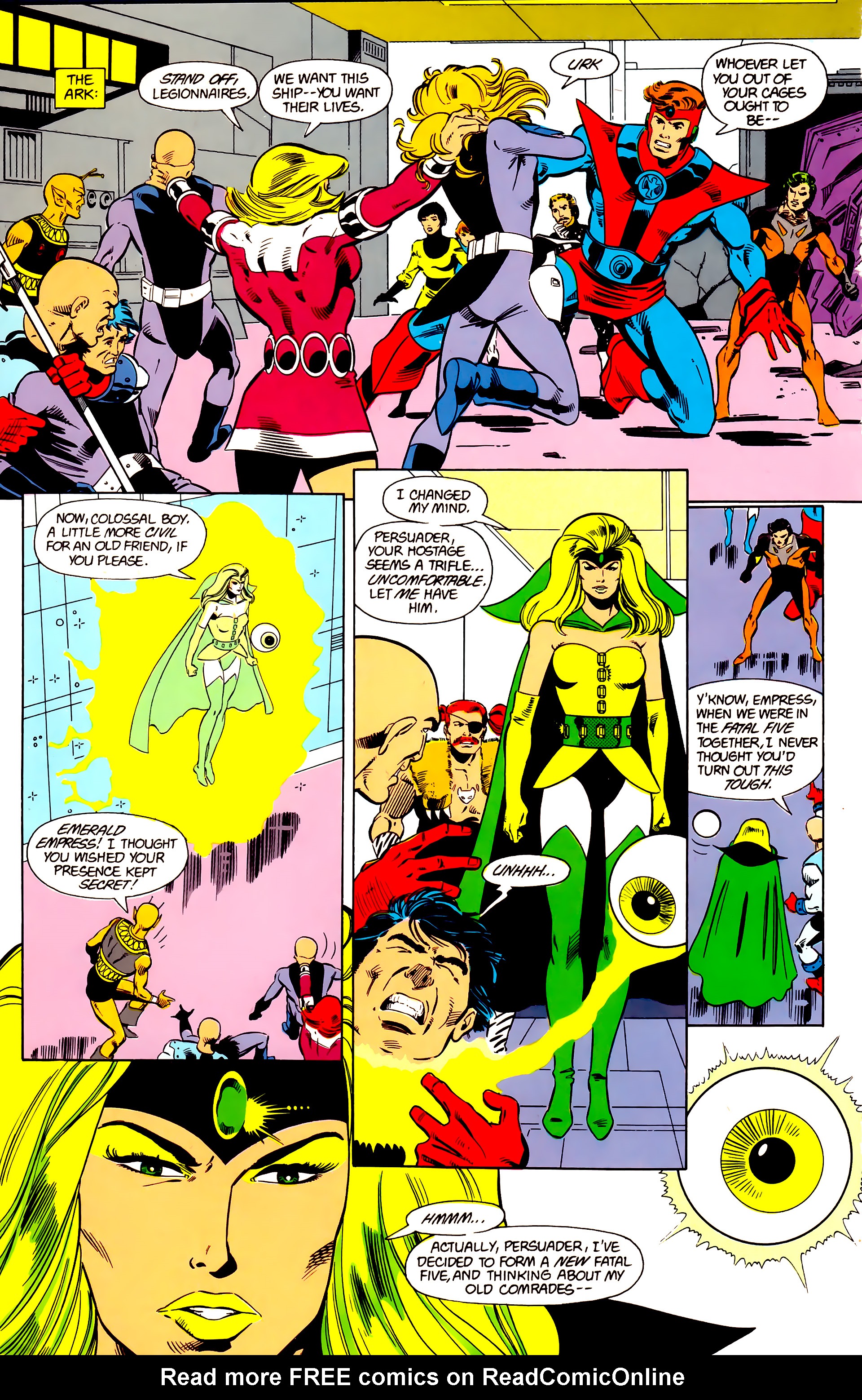Read online Legion of Super-Heroes (1984) comic -  Issue #21 - 12
