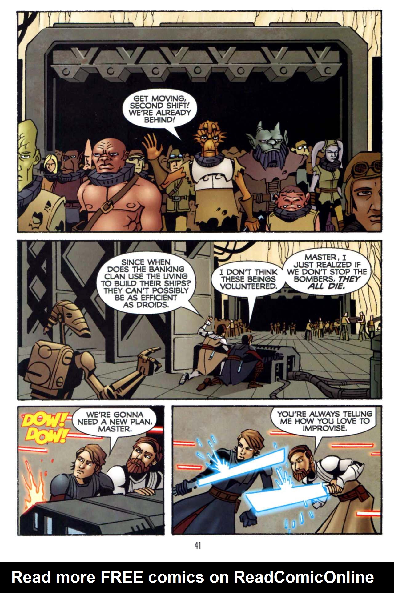Read online Star Wars: The Clone Wars - Shipyards of Doom comic -  Issue # Full - 39