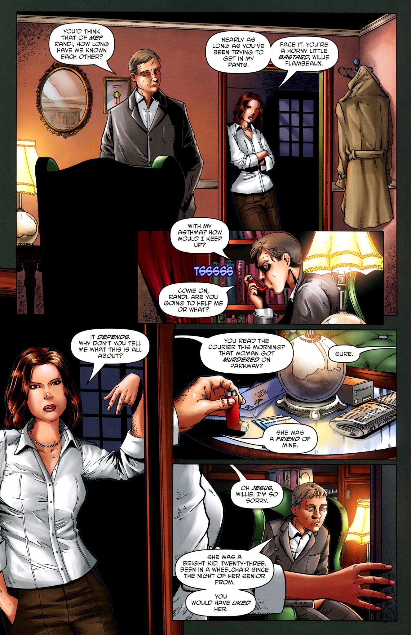 Read online Skin Trade comic -  Issue #1 - 7