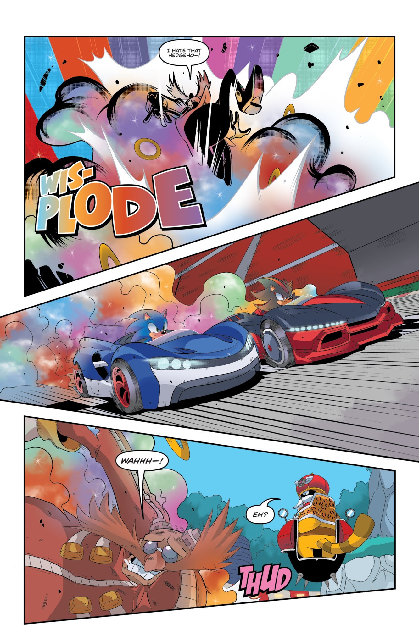 Read online Team Sonic Racing One-Shot comic -  Issue # Full - 19