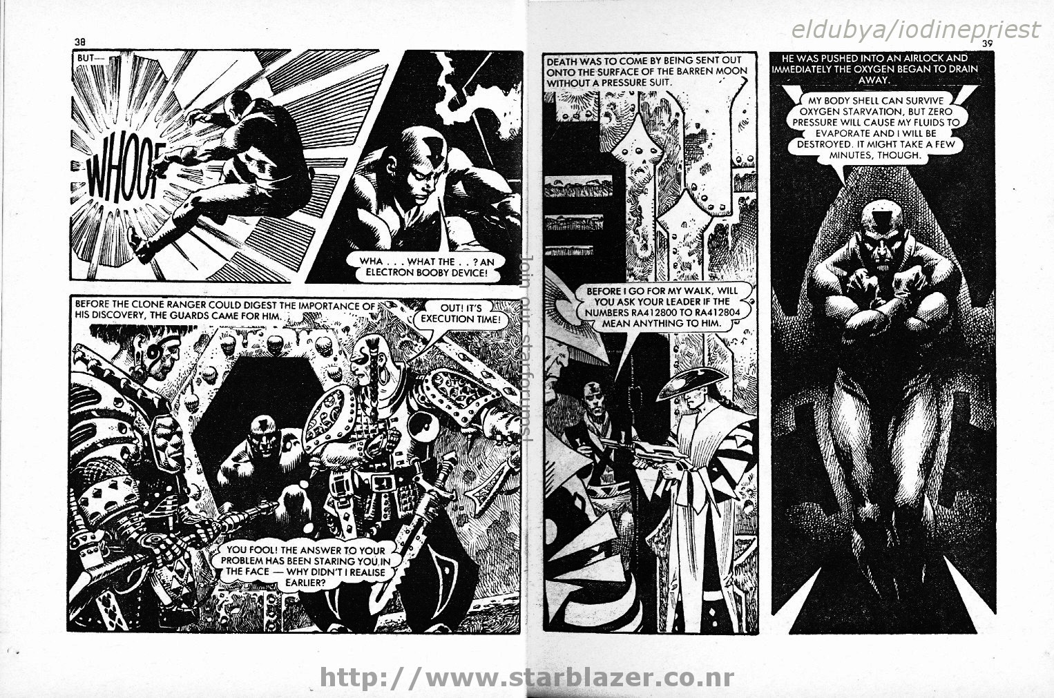 Read online Starblazer comic -  Issue #166 - 21