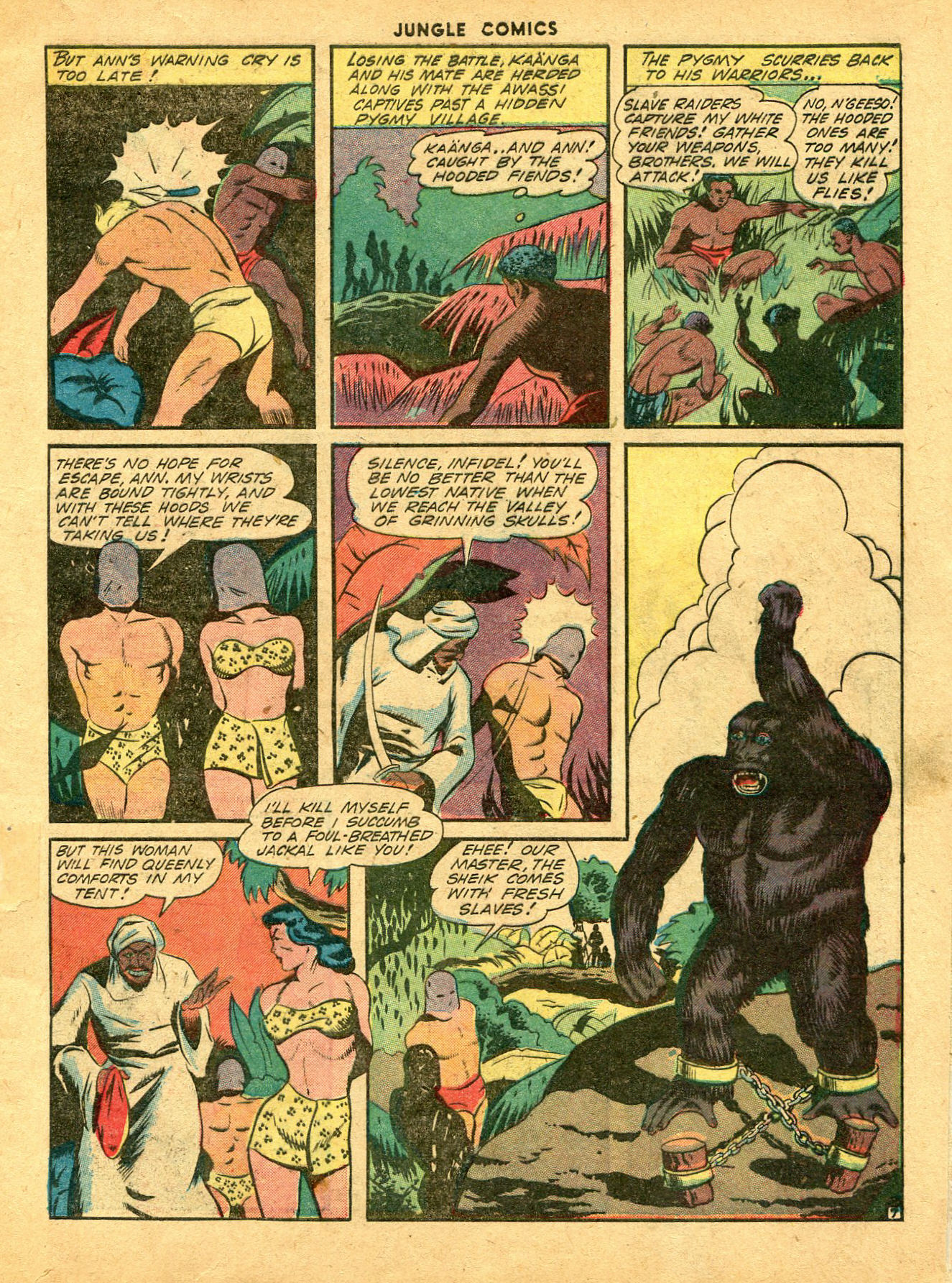 Read online Jungle Comics comic -  Issue #43 - 9
