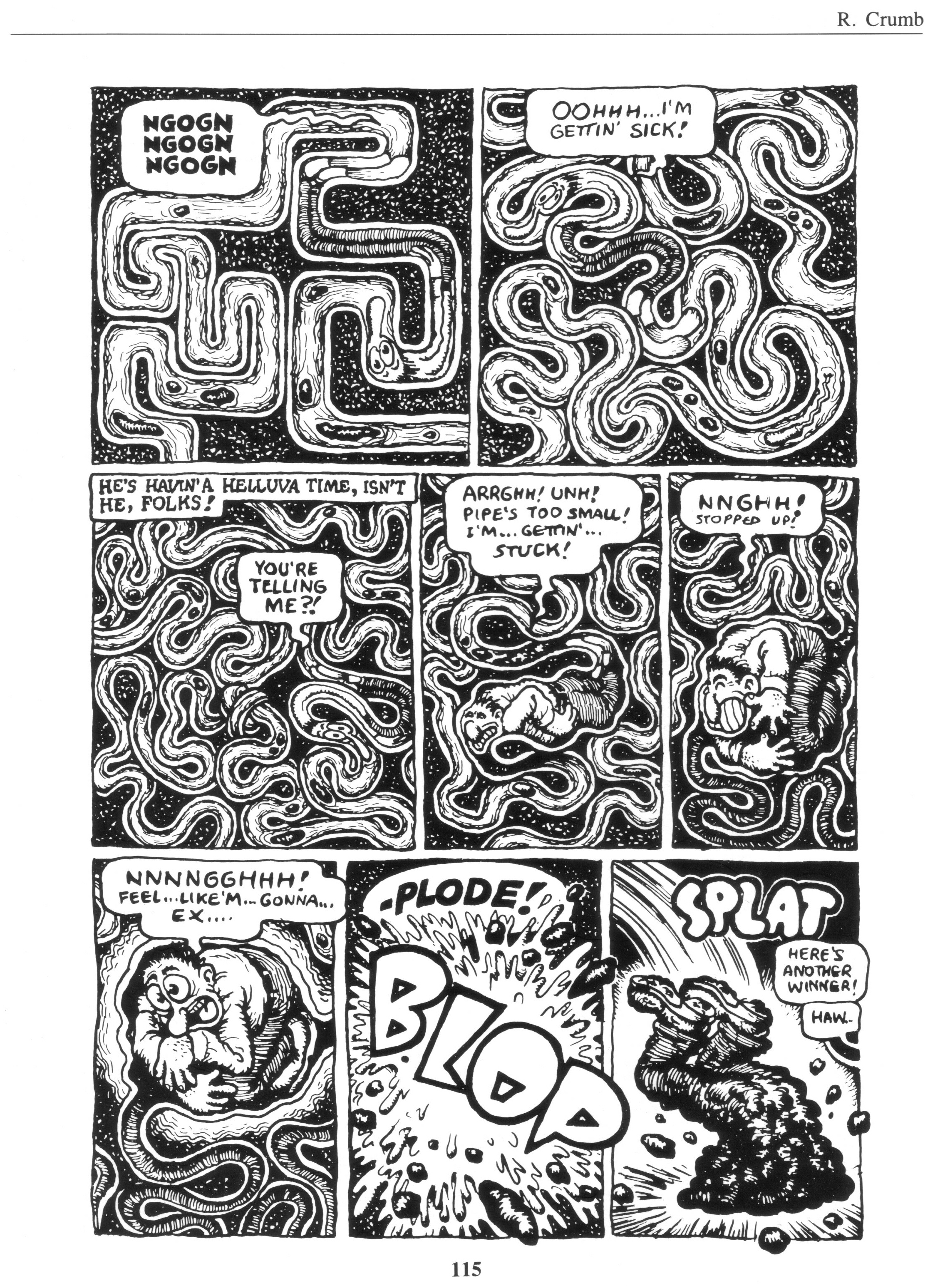 Read online The Complete Crumb Comics comic -  Issue # TPB 7 - 123